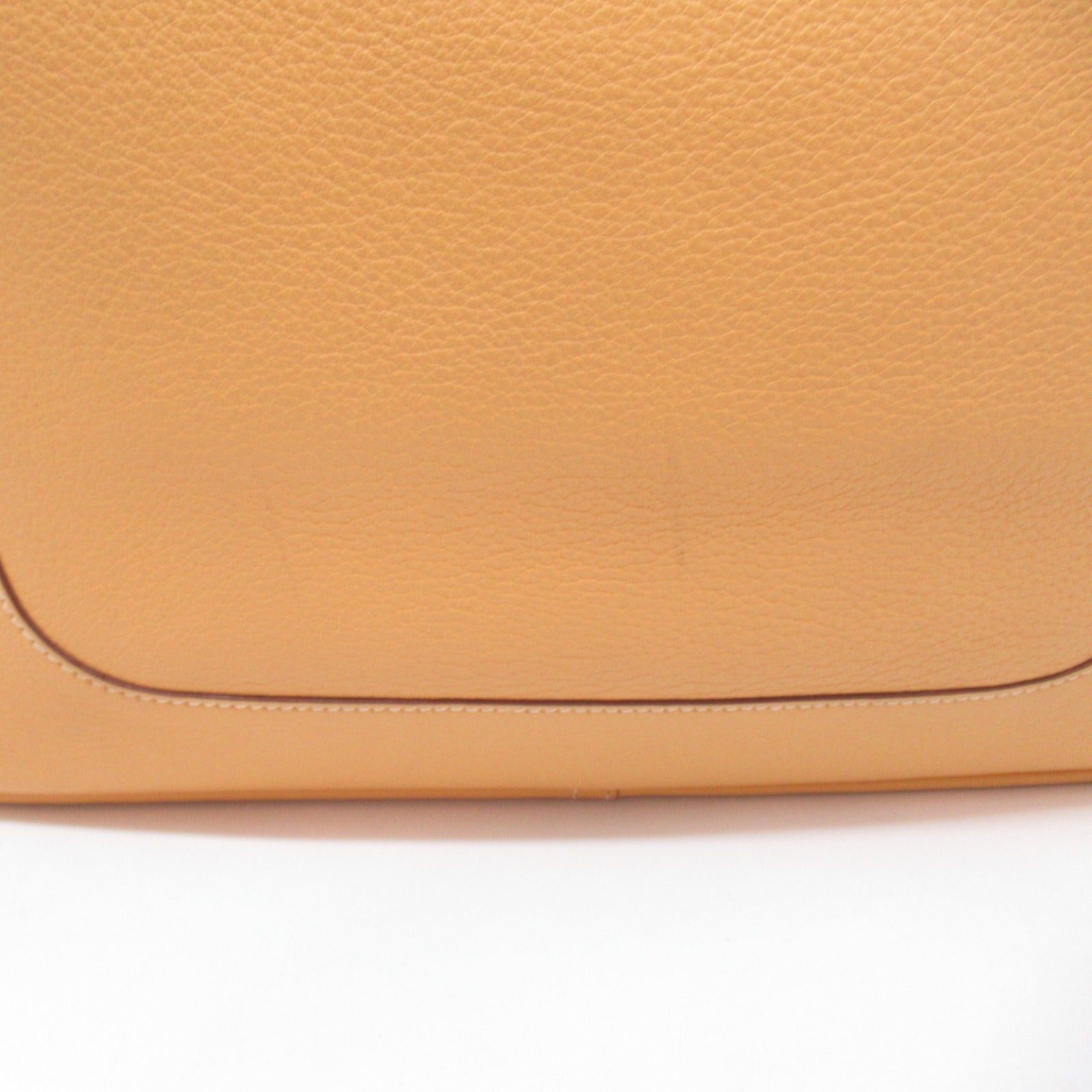 Hermes Hermes Trim 35 Saffron Shoulder Bag Leather Clemence Yellow Gold Hardware □D Stamp Size ONE SIZE - 11 Thumbnail