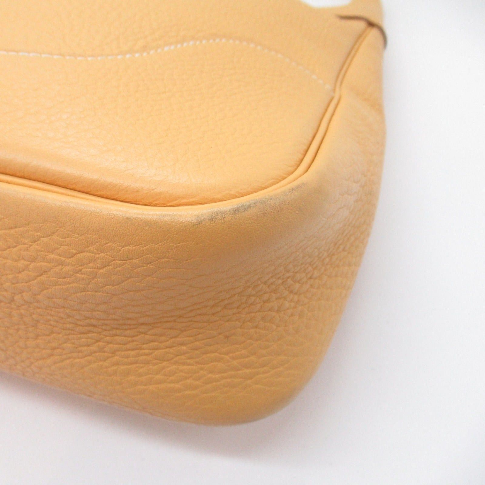 Hermes Hermes Trim 35 Saffron Shoulder Bag Leather Clemence Yellow Gold Hardware □D Stamp Size ONE SIZE - 9 Thumbnail