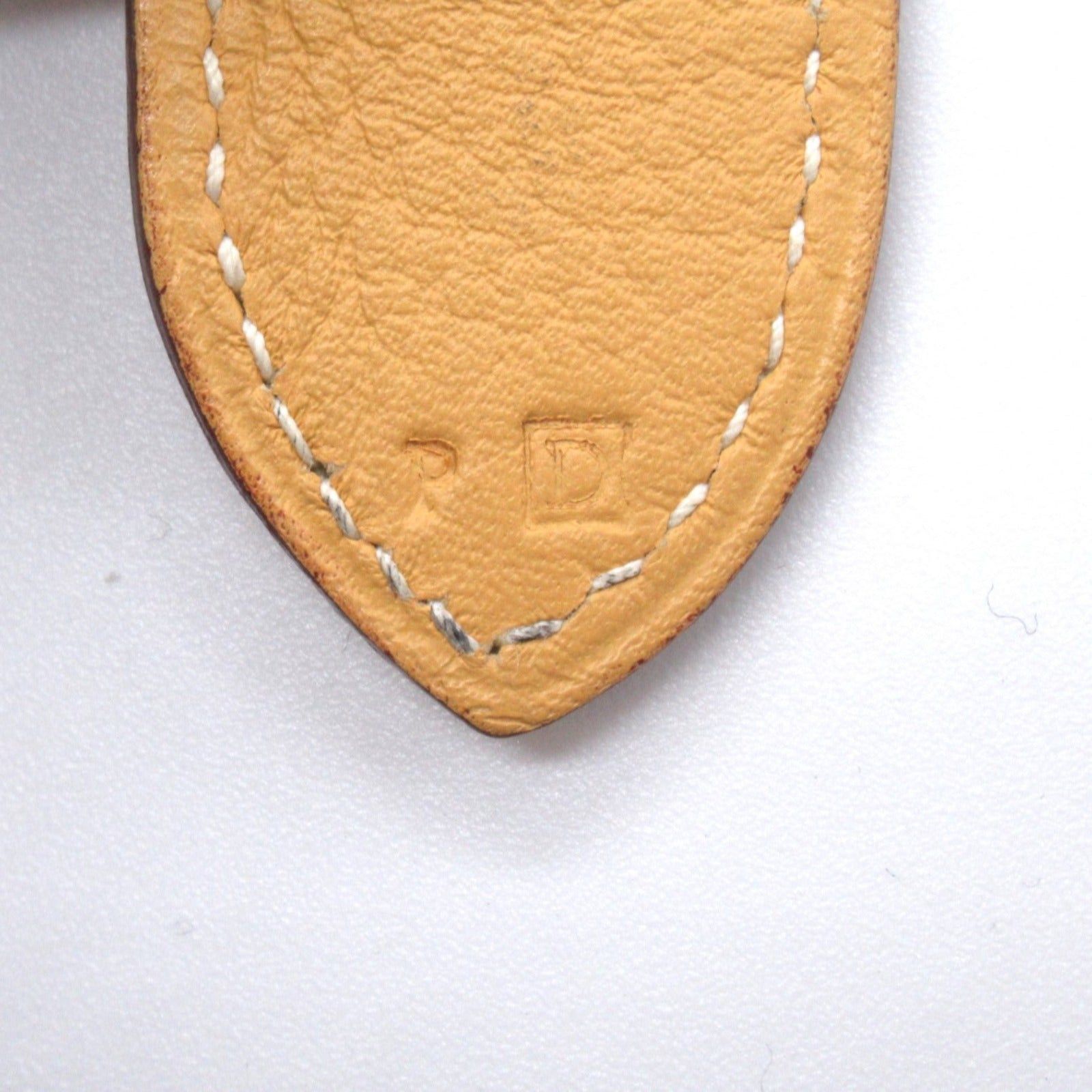 Hermes Hermes Trim 35 Saffron Shoulder Bag Leather Clemence Yellow Gold Hardware □D Stamp Size ONE SIZE - 7 Thumbnail