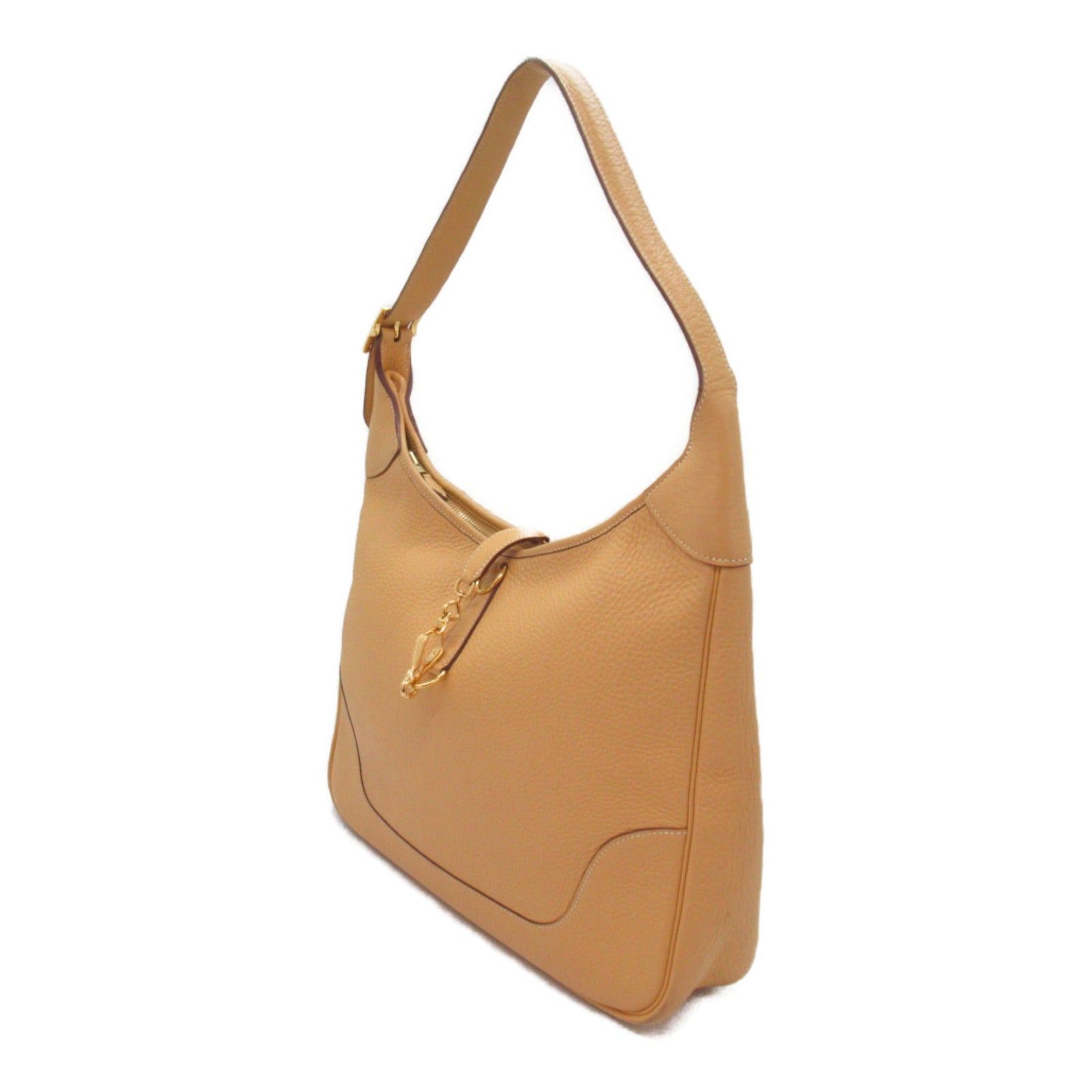 Hermes Hermes Trim 35 Saffron Shoulder Bag Leather Clemence Yellow Gold Hardware □D Stamp Size ONE SIZE - 3 Thumbnail