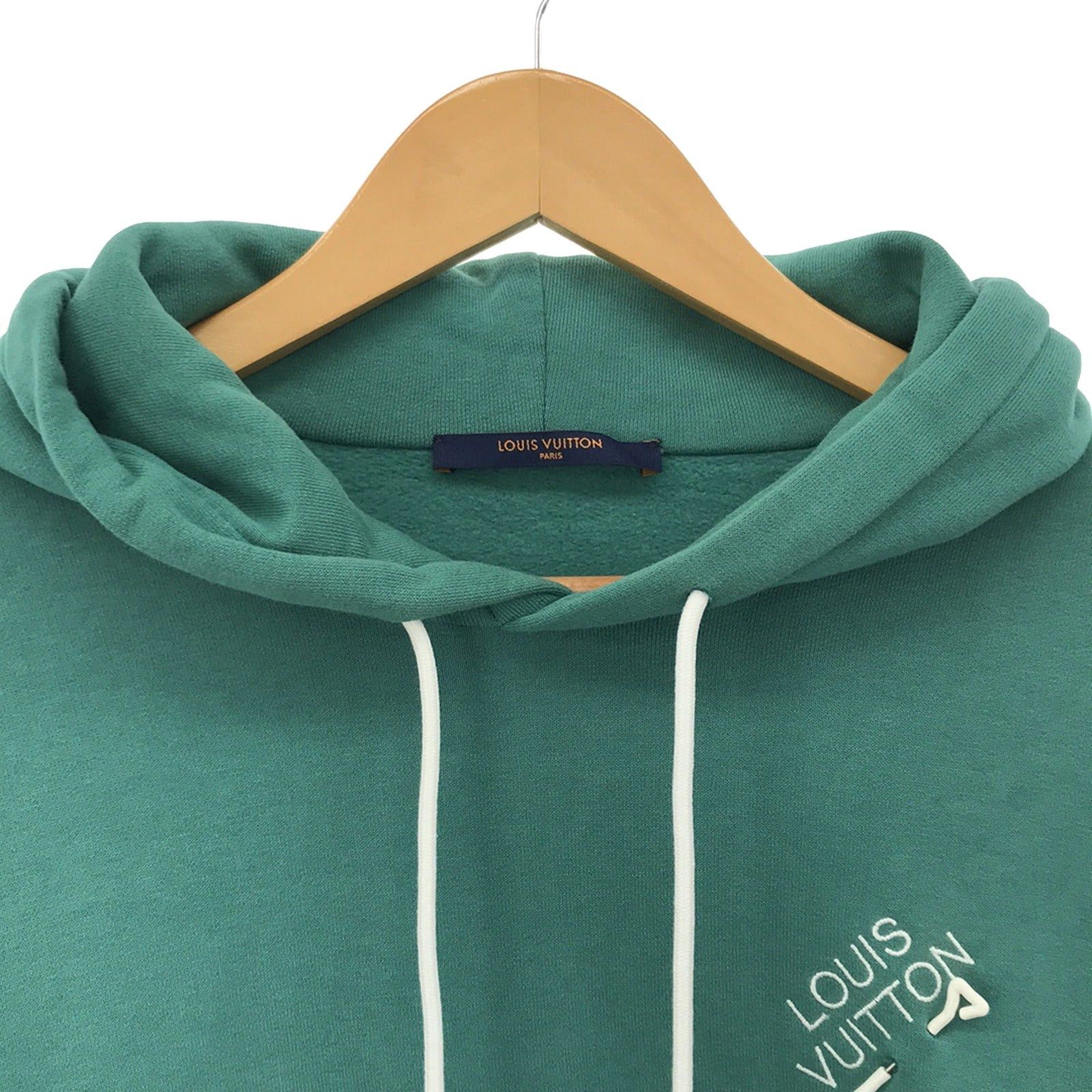 Louis Vuitton Louis Vuitton Parker Cotton Green Size ONE SIZE - 3 Thumbnail