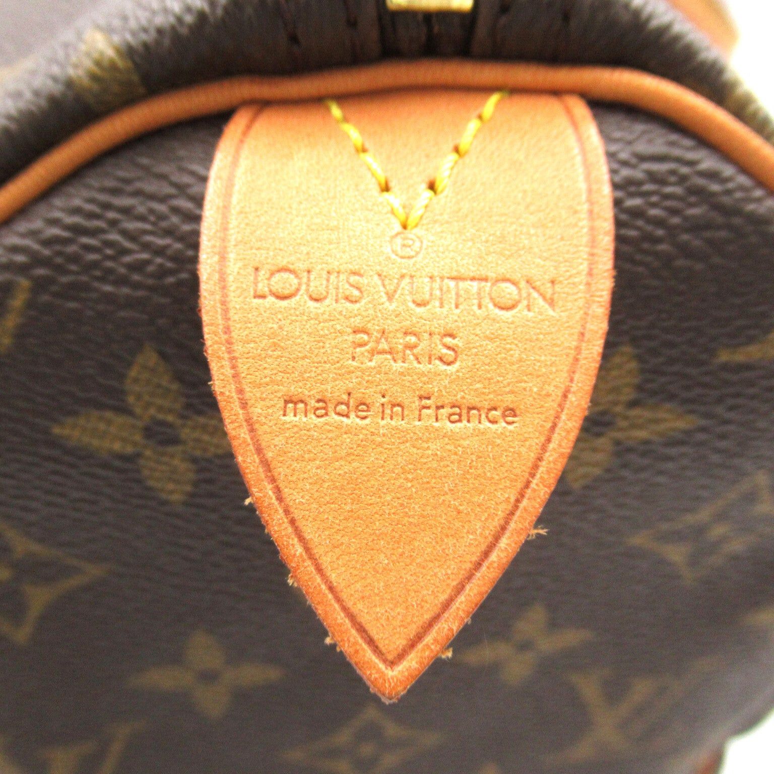 Louis Vuitton Louis Vuitton Speedy 35 Handbag Canvas Monogram Brown Size ONE SIZE - 8 Thumbnail
