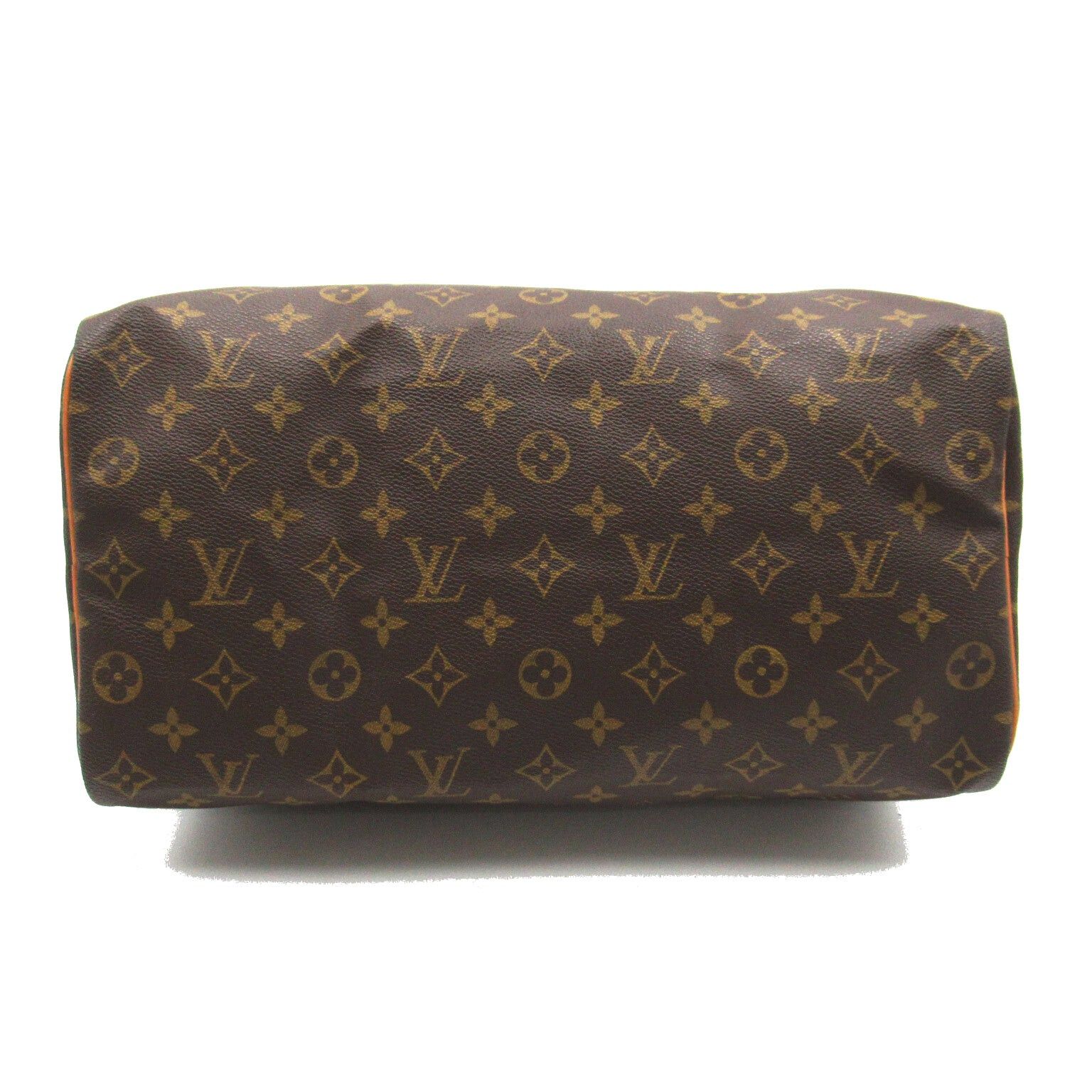 Louis Vuitton Louis Vuitton Speedy 35 Handbag Canvas Monogram Brown Size ONE SIZE - 5 Thumbnail