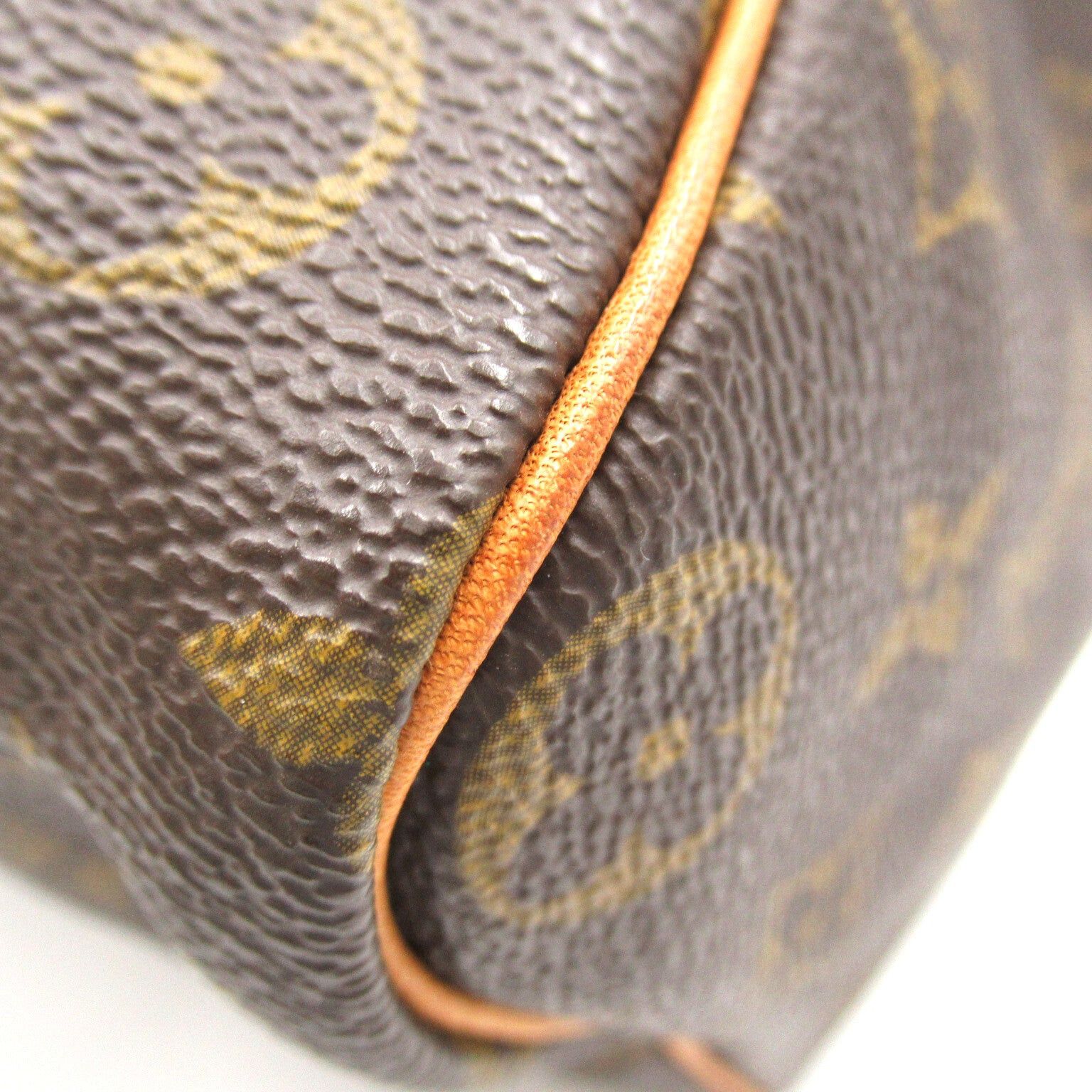 Louis Vuitton Louis Vuitton Speedy 35 Handbag Canvas Monogram Brown Size ONE SIZE - 13 Thumbnail