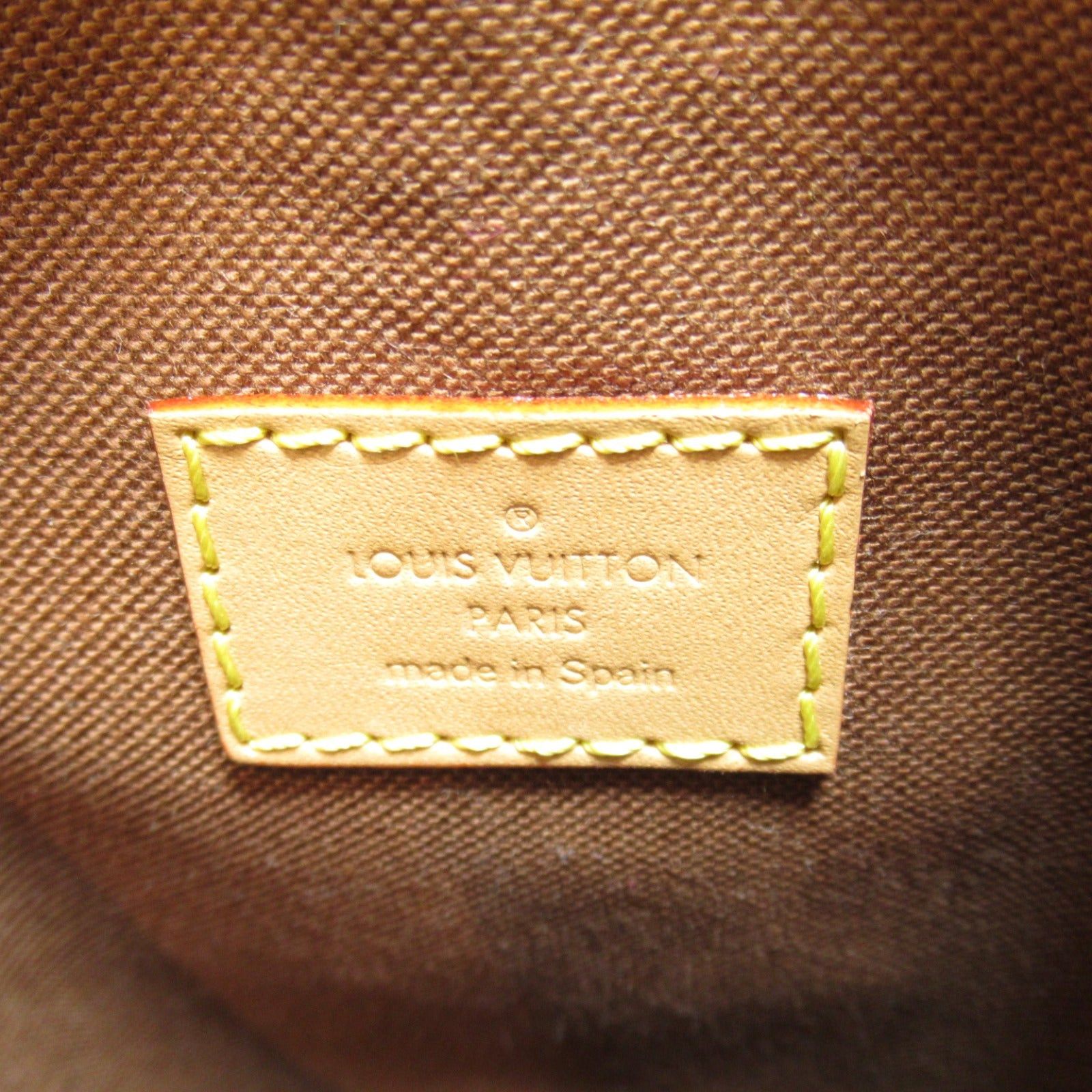 Louis Vuitton Louis Vuitton Fold Me Pouch Shoulder Bag Coated Canvas Monogram Brown Size ONE SIZE - 6 Thumbnail