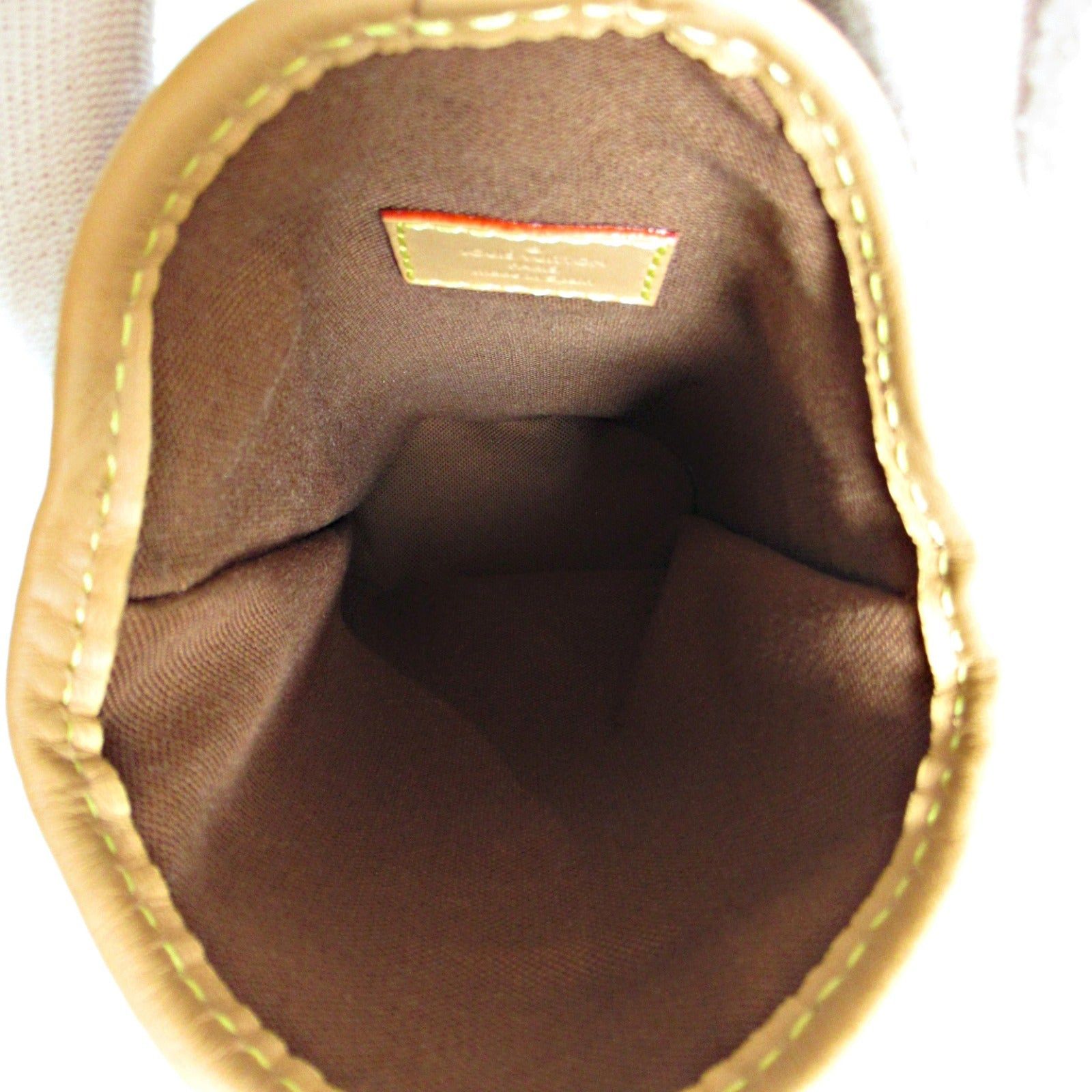 Louis Vuitton Louis Vuitton Fold Me Pouch Shoulder Bag Coated Canvas Monogram Brown Size ONE SIZE - 5 Thumbnail