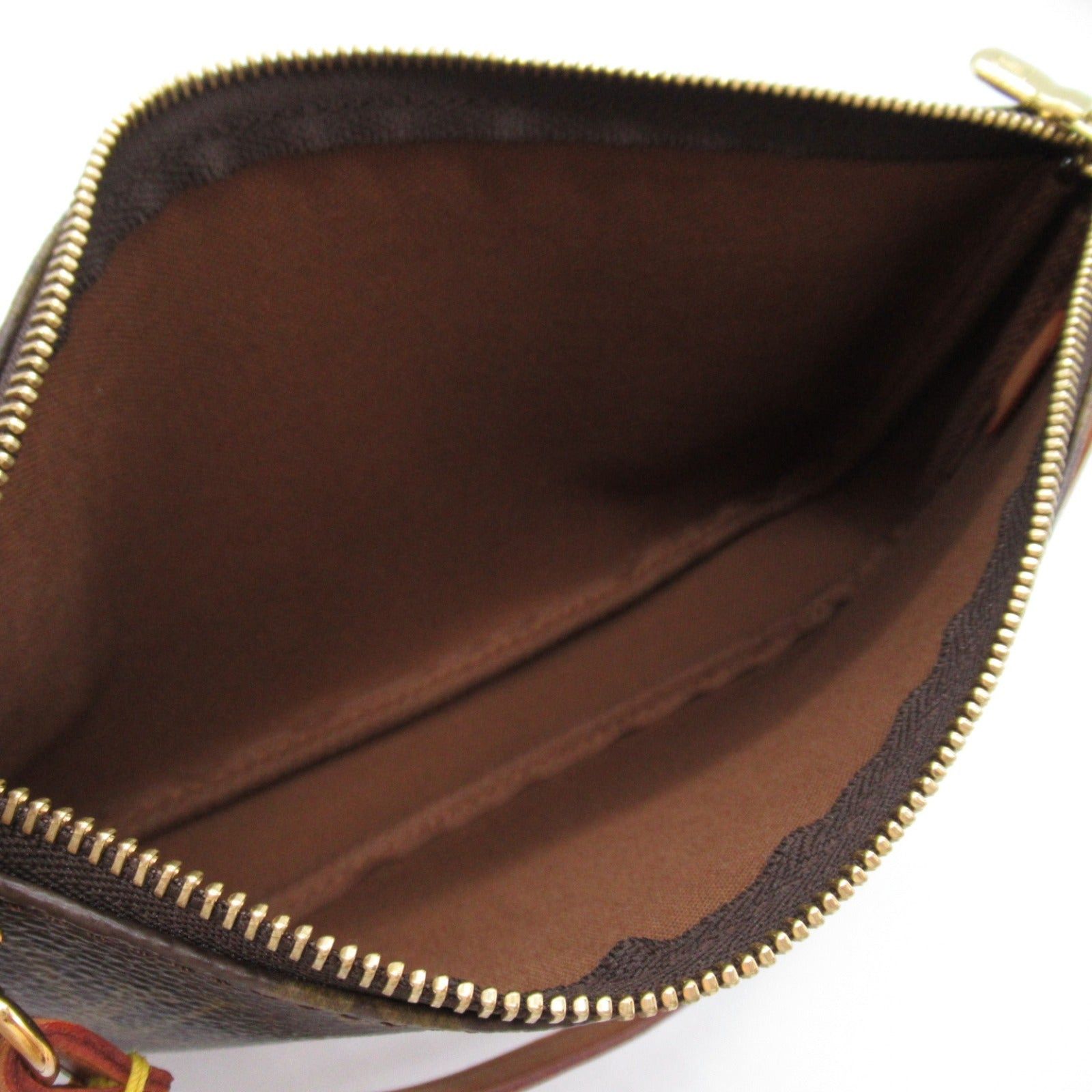 Louis Vuitton Louis Vuitton Pochette Accessoires Accessory Pouch Handbag Coated Canvas Monogram Brown Size ONE SIZE - 5 Thumbnail