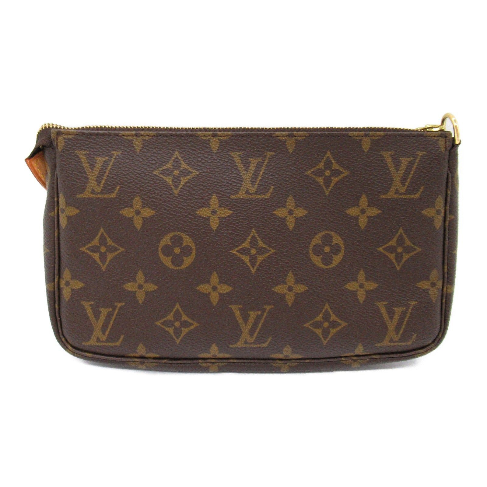 Louis Vuitton Louis Vuitton Pochette Accessoires Accessory Pouch Handbag Coated Canvas Monogram Brown Size ONE SIZE - 2 Thumbnail