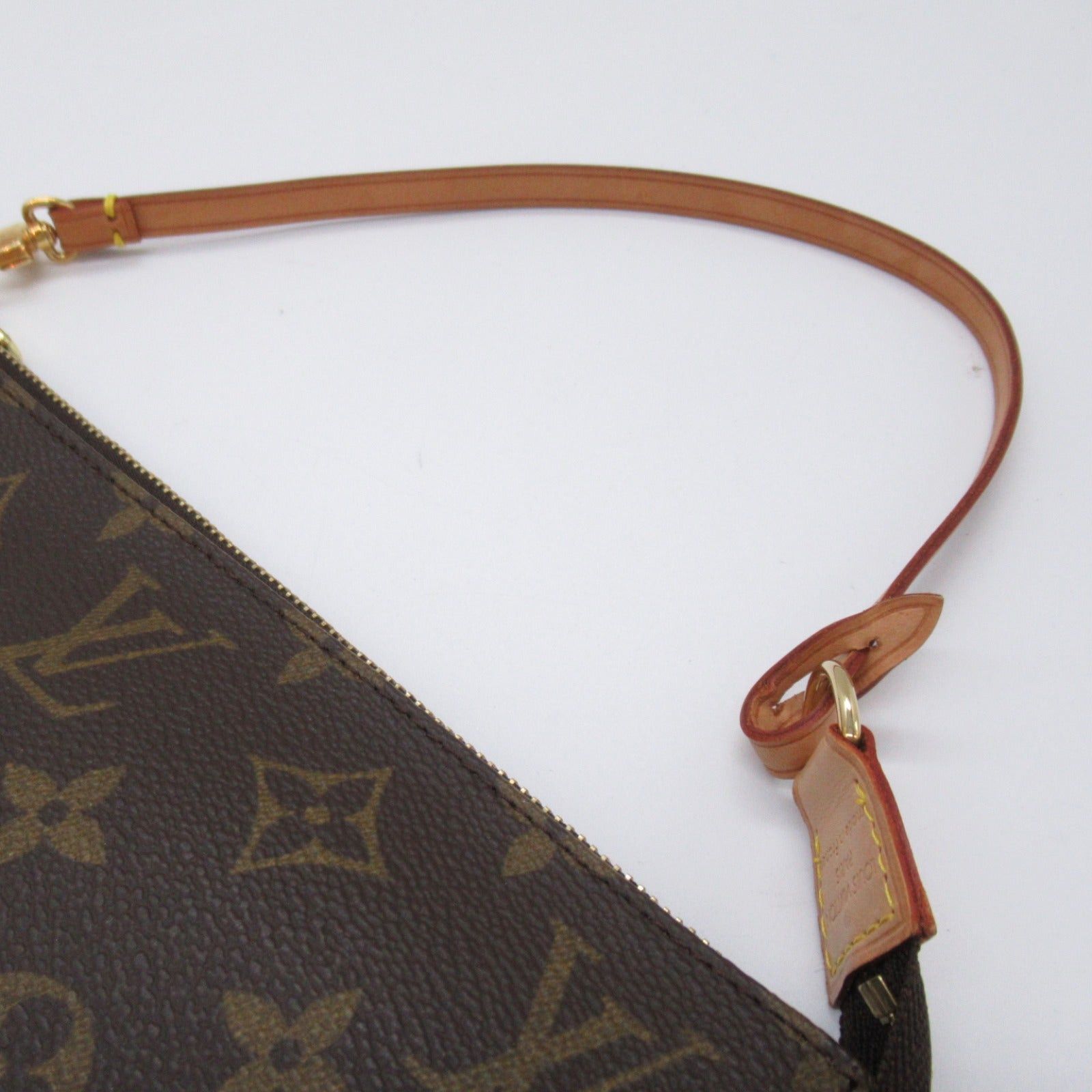 Louis Vuitton Louis Vuitton Pochette Accessoires Accessory Pouch Handbag Coated Canvas Monogram Brown Size ONE SIZE - 8 Thumbnail