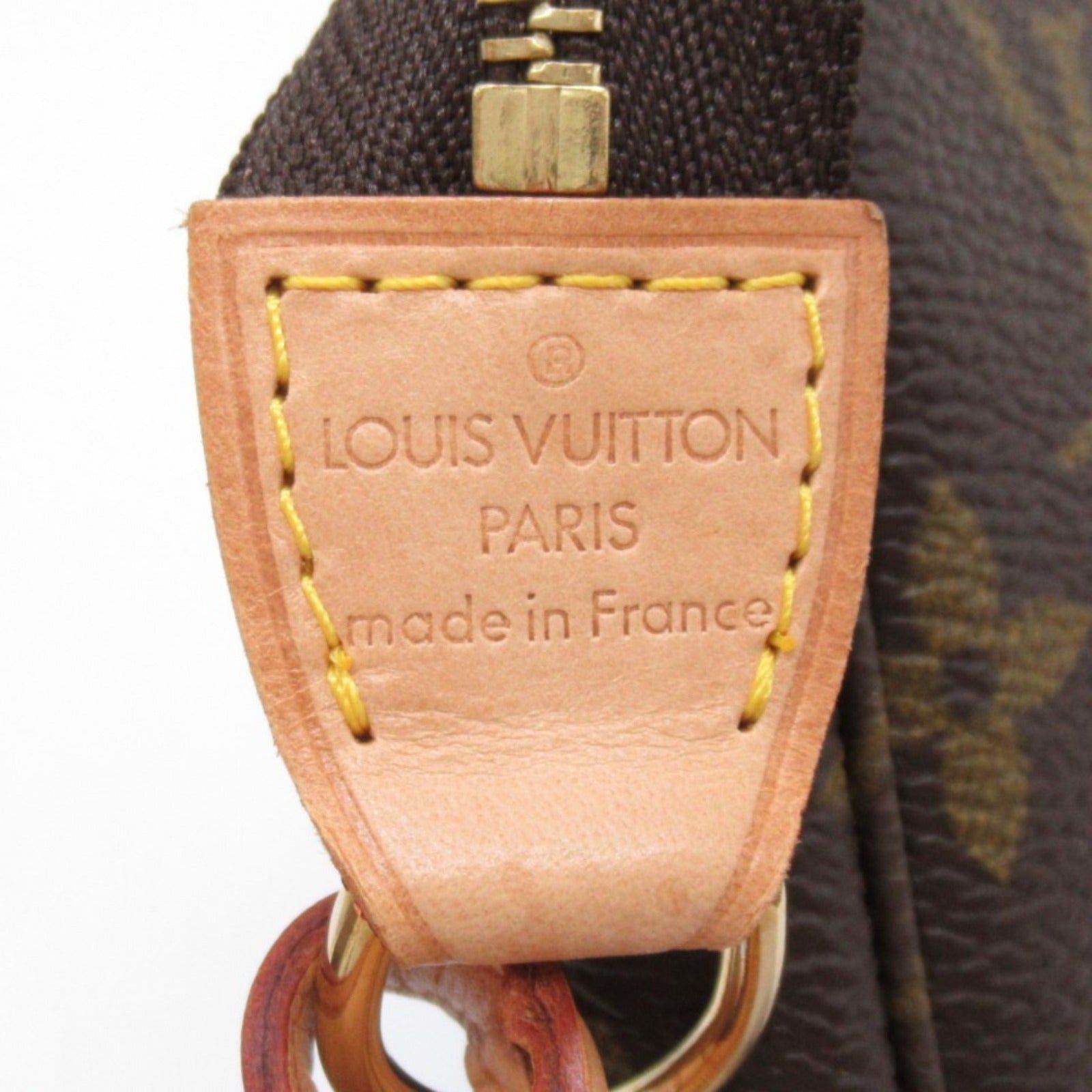Louis Vuitton Louis Vuitton Pochette Accessoires Accessory Pouch Handbag Coated Canvas Monogram Brown Size ONE SIZE - 6 Thumbnail