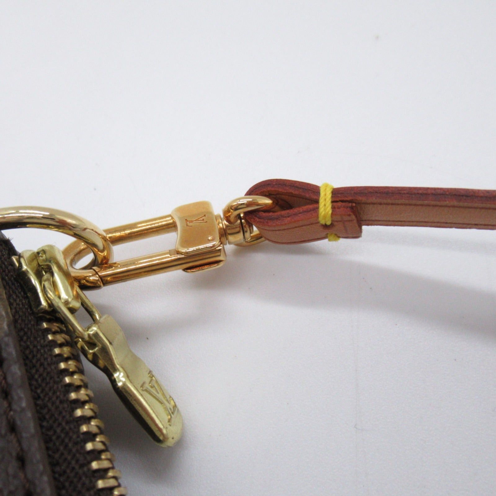 Louis Vuitton Louis Vuitton Pochette Accessoires Accessory Pouch Handbag Coated Canvas Monogram Brown Size ONE SIZE - 11 Thumbnail