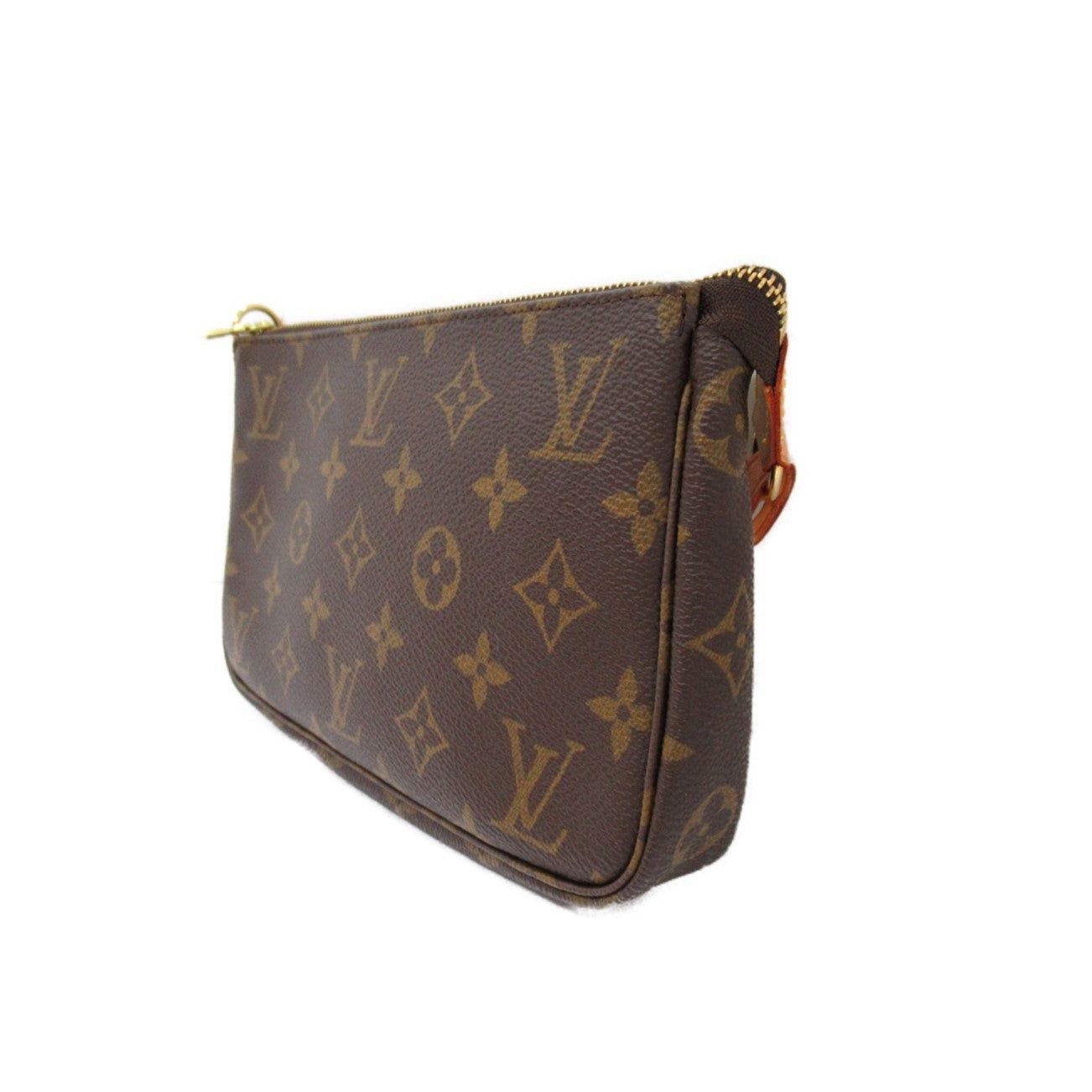 Louis Vuitton Louis Vuitton Pochette Accessoires Accessory Pouch Handbag Coated Canvas Monogram Brown Size ONE SIZE - 3 Thumbnail