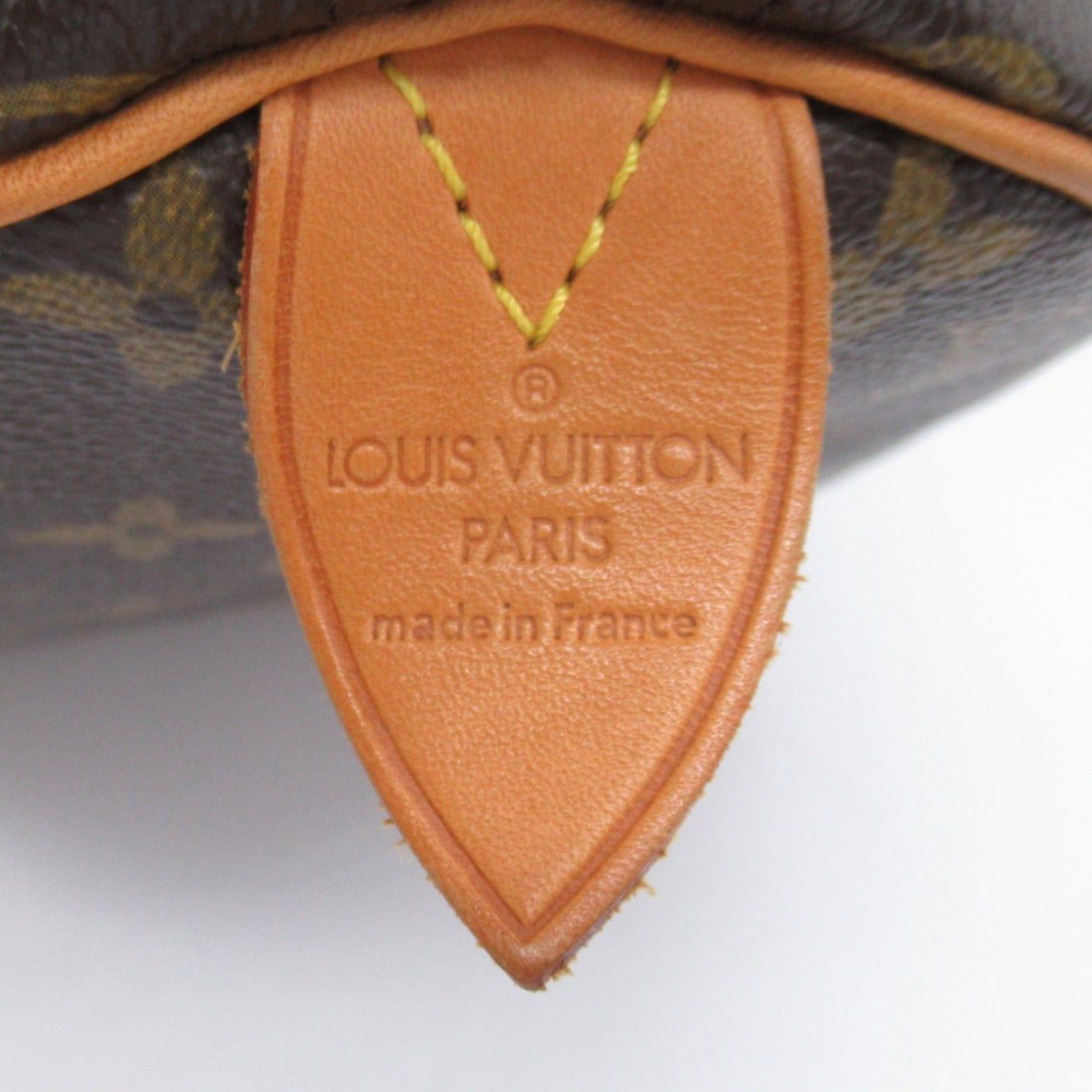 Louis Vuitton Louis Vuitton Speedy 30 Handbag Coated Canvas Monogram Brown Size ONE SIZE - 6 Thumbnail