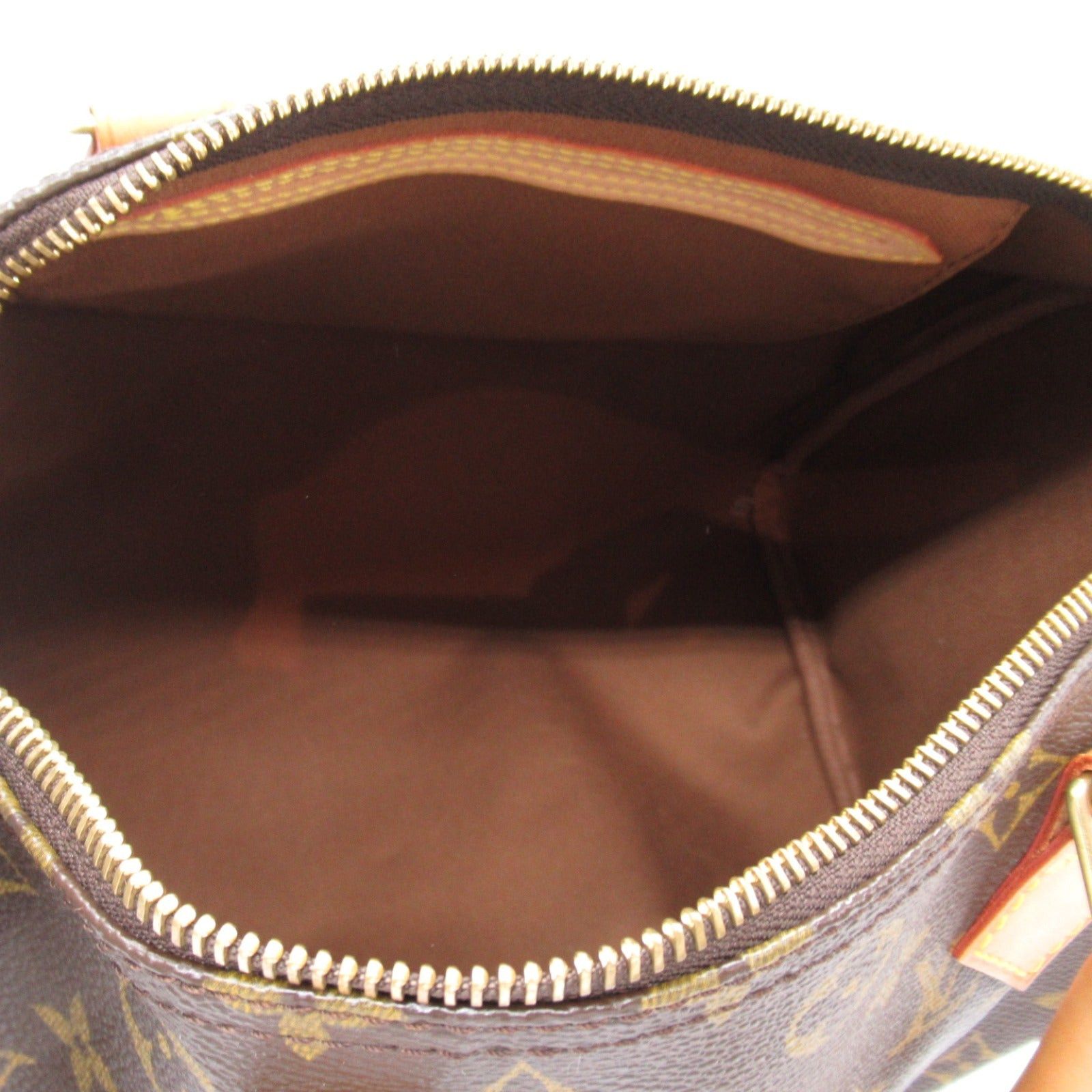 Louis Vuitton Louis Vuitton Speedy 30 Handbag Coated Canvas Monogram Brown Size ONE SIZE - 5 Thumbnail