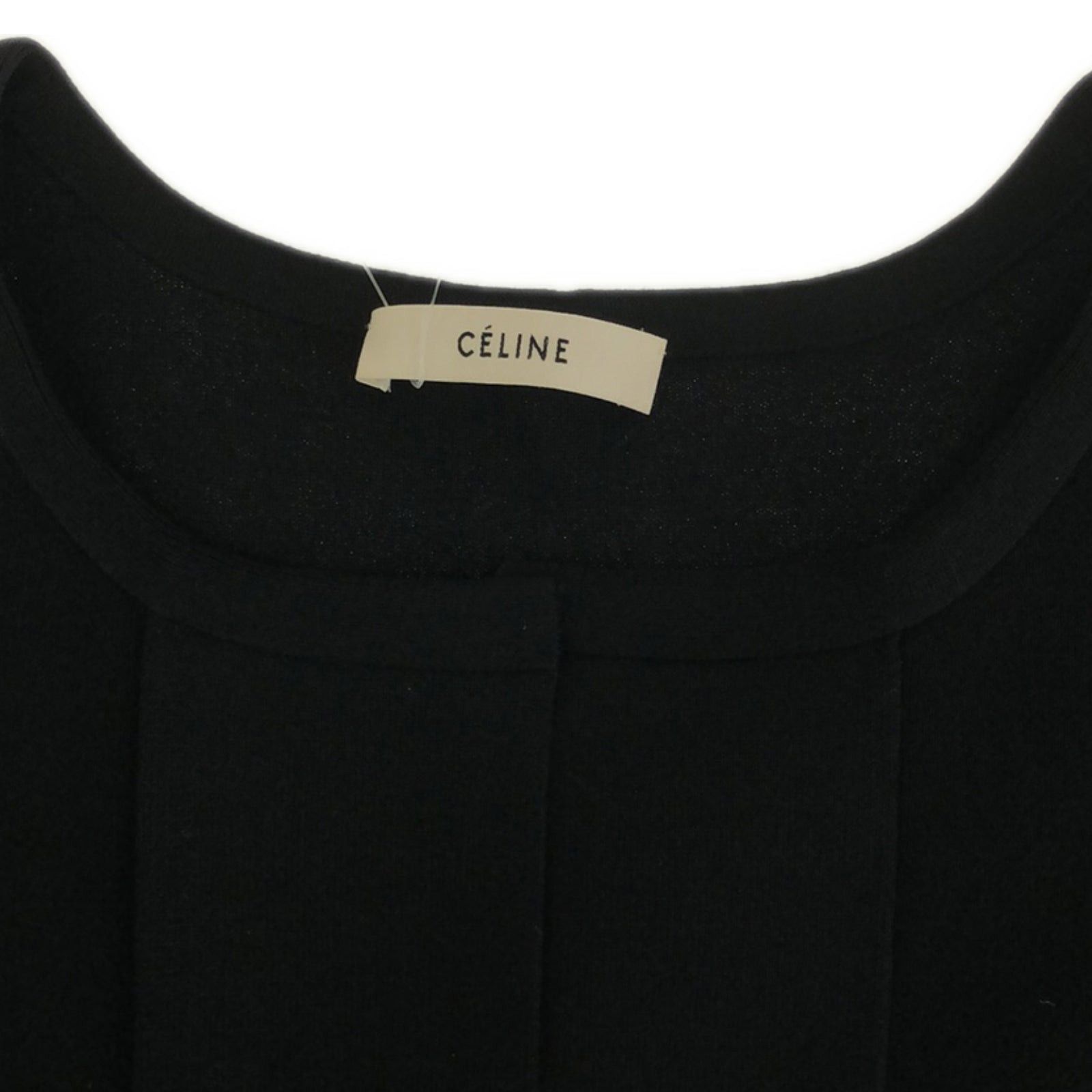 Celine Celine Knitted Sweater Knit Silk Rayon Black Size ONE SIZE - 5 Thumbnail