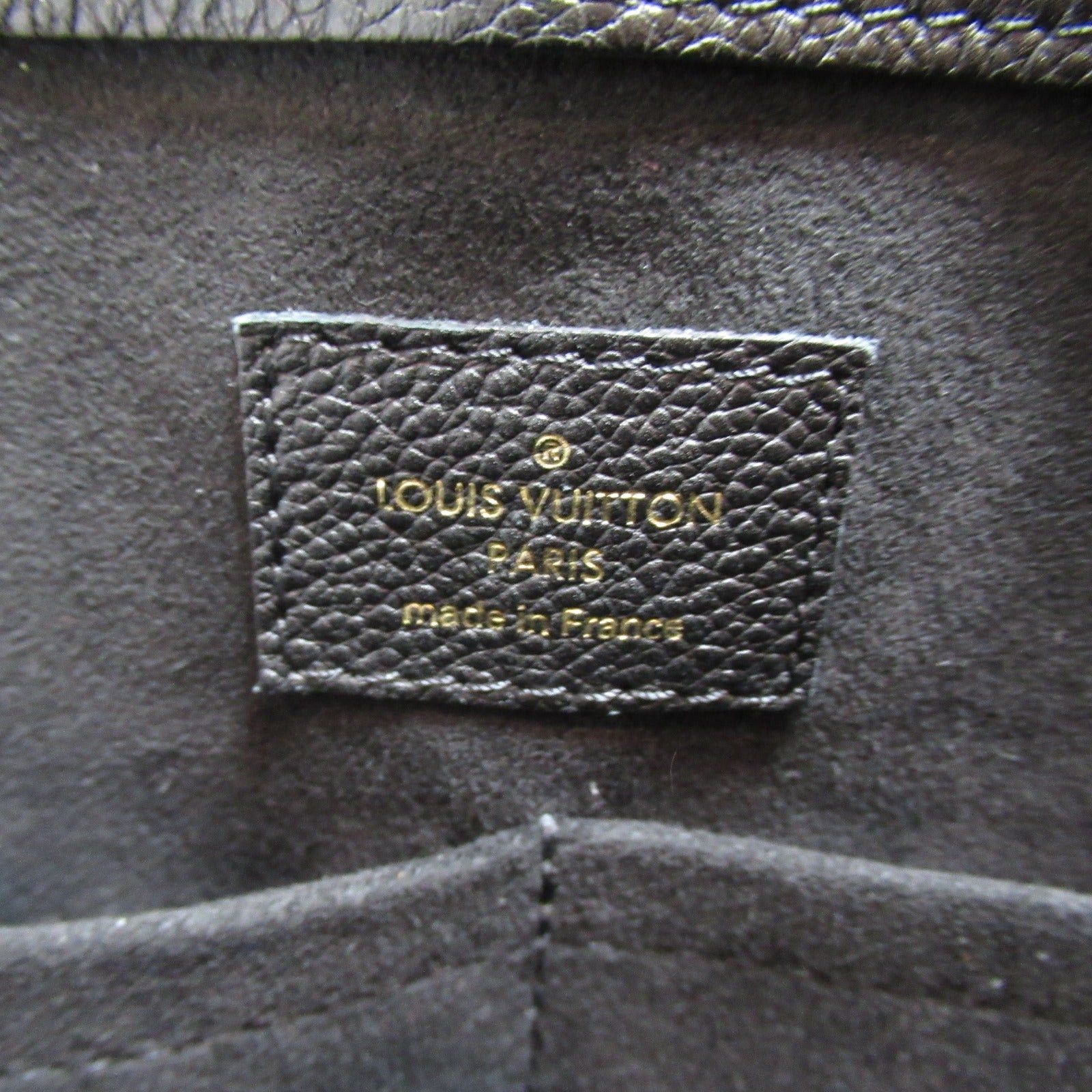 Louis Vuitton Louis Vuitton Pallas Shopper Tote Bag Handbag Coated Canvas Monogram Black Noir Size ONE SIZE - 6 Thumbnail