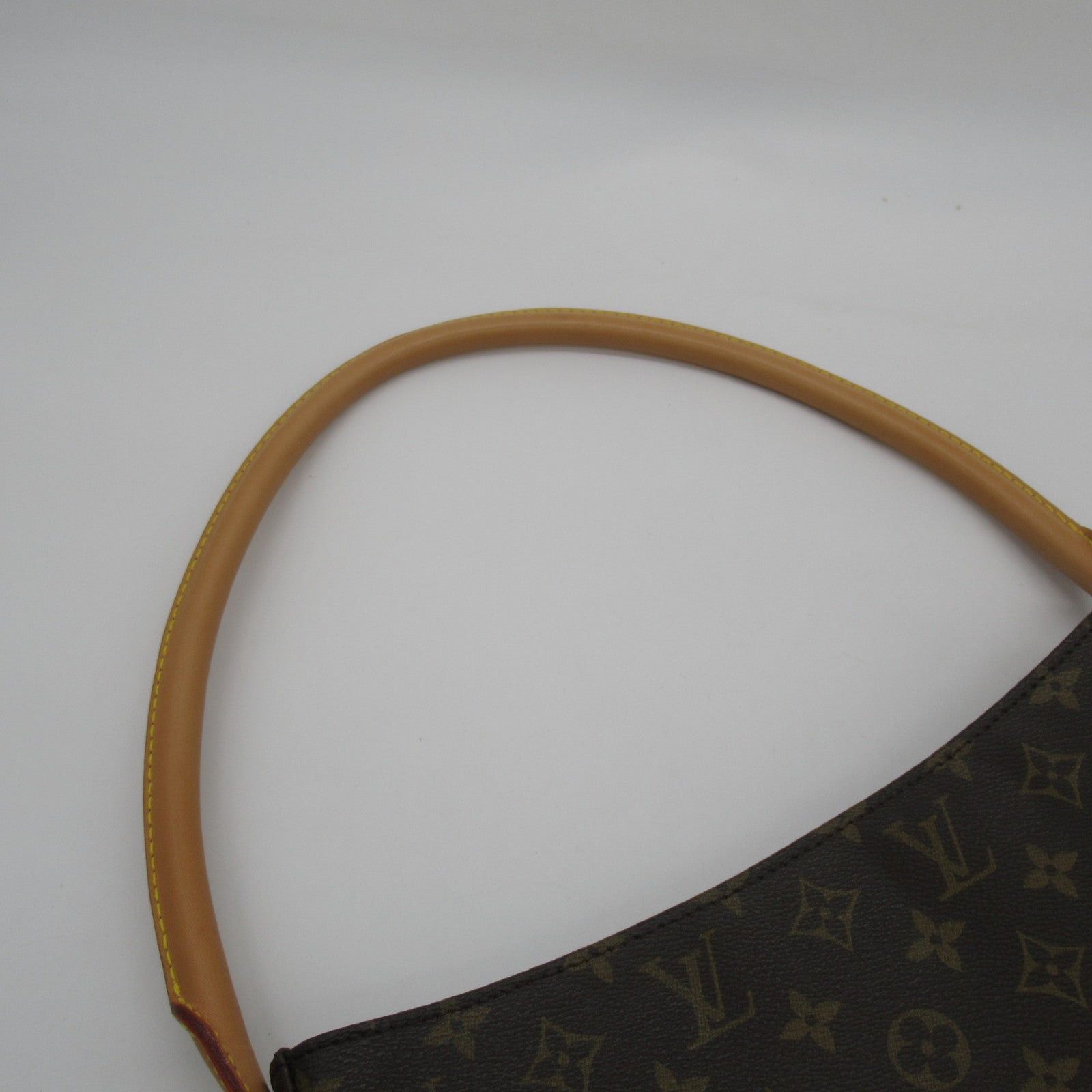 Louis Vuitton Louis Vuitton Looping Gm Shoulder Bag Coated Canvas Monogram Brown Size ONE SIZE - 12 Thumbnail