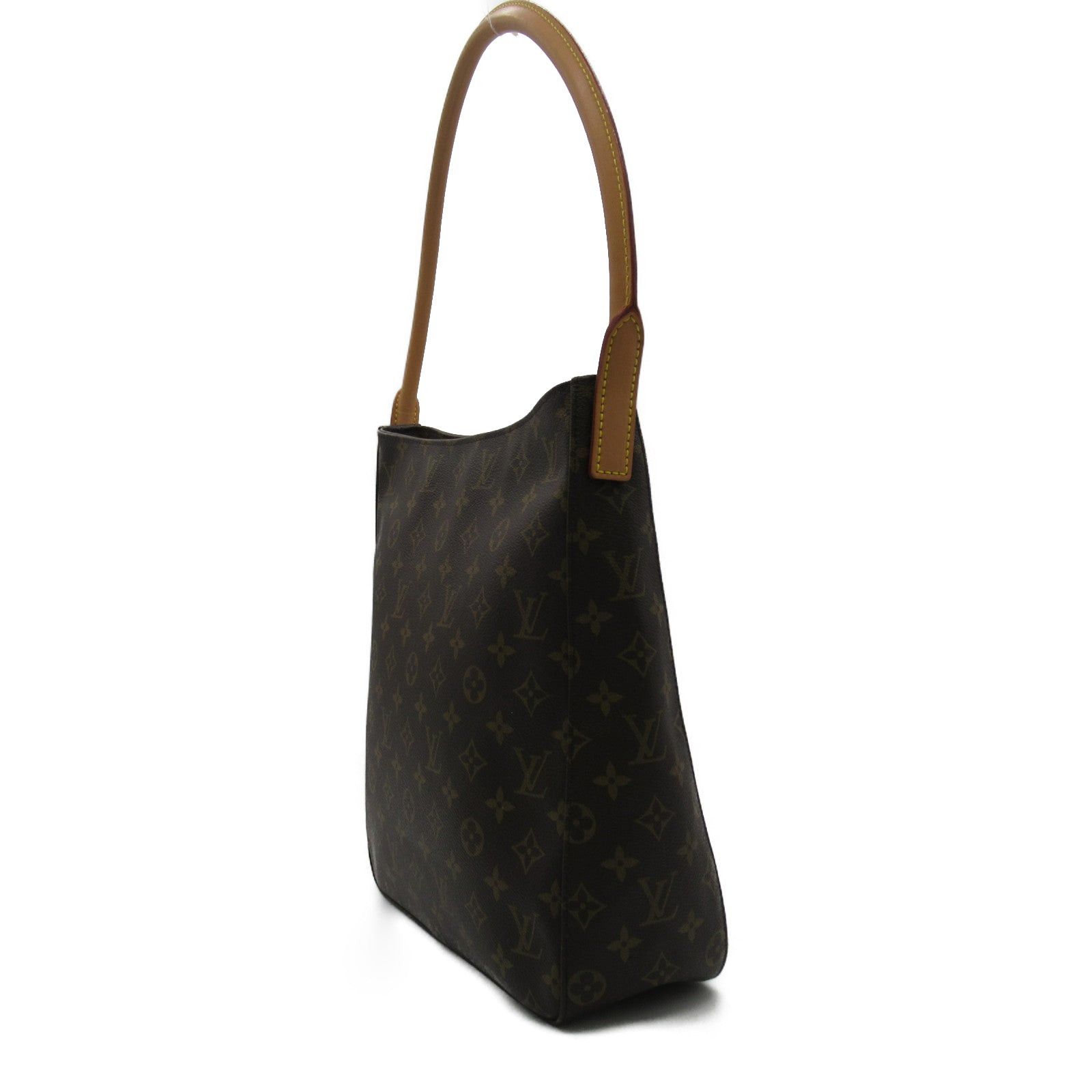 Louis Vuitton Louis Vuitton Looping Gm Shoulder Bag Coated Canvas Monogram Brown Size ONE SIZE - 2 Thumbnail