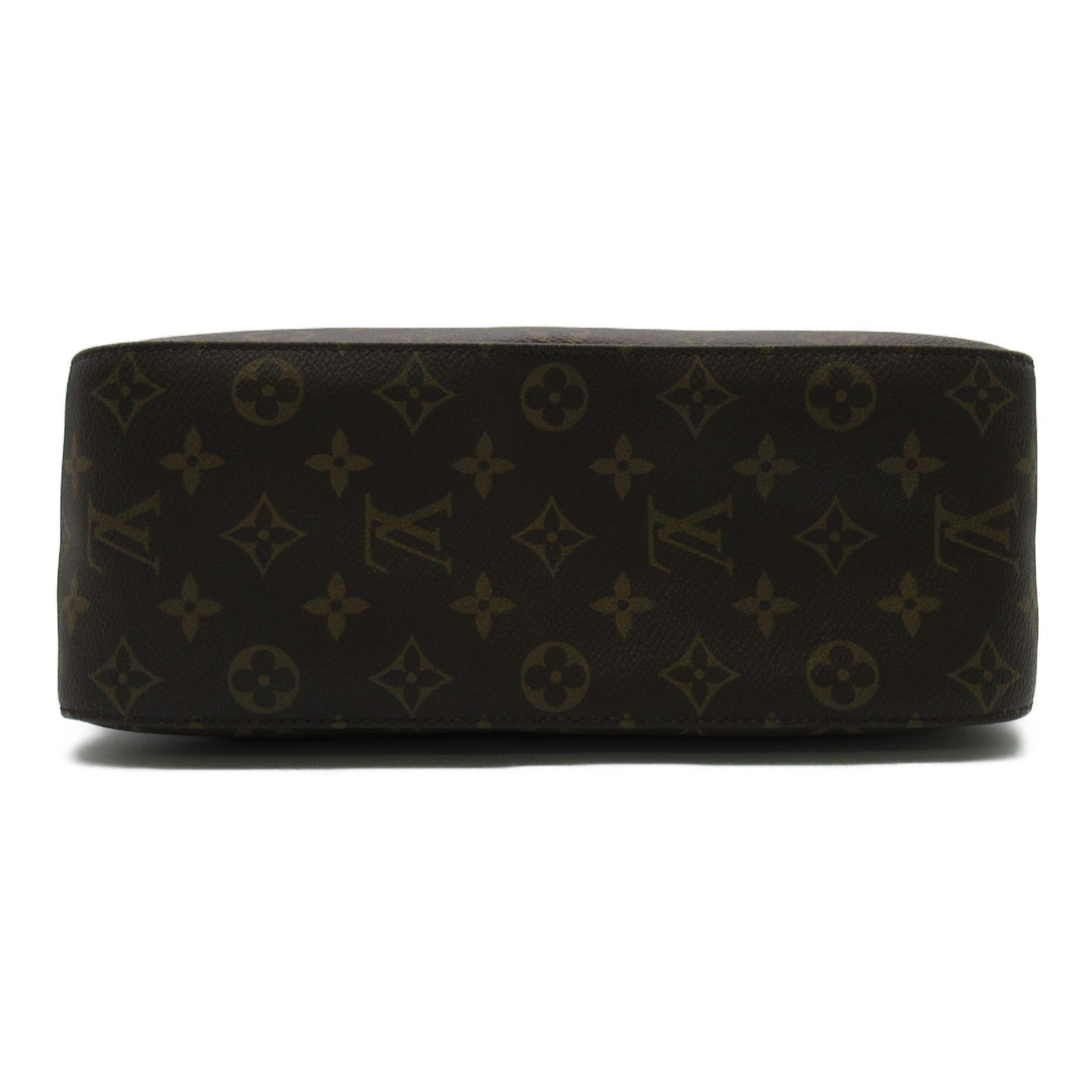 Louis Vuitton Louis Vuitton Looping Gm Shoulder Bag Coated Canvas Monogram Brown Size ONE SIZE - 4 Thumbnail