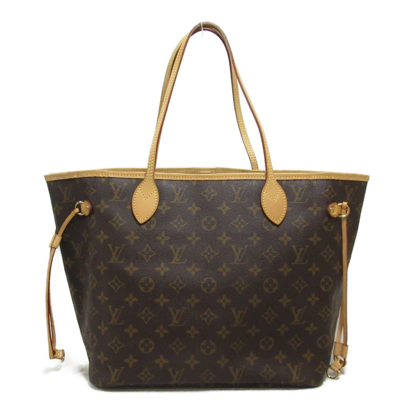 Louis Vuitton Louis Vuitton Neverfull Mm Tote Bag Handbag Coated Canvas Monogram Brown Beige Size ONE SIZE - 2 Thumbnail