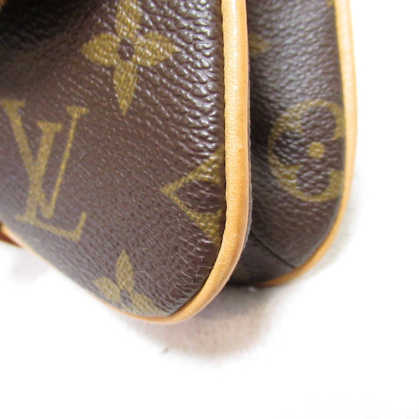 Louis Vuitton Louis Vuitton Murrell Shoulder Bag Coated Canvas Monogram Brown Size ONE SIZE - 9 Thumbnail