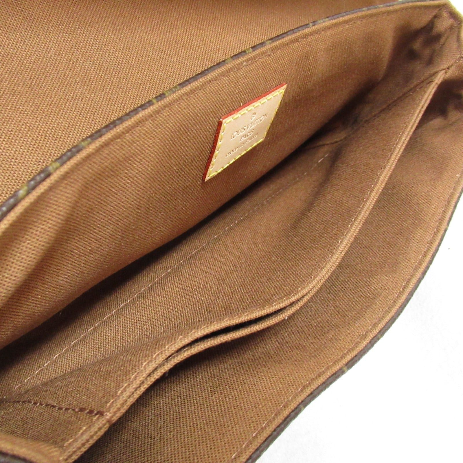 Louis Vuitton Louis Vuitton Murrell Shoulder Bag Coated Canvas Monogram Brown Size ONE SIZE - 5 Thumbnail