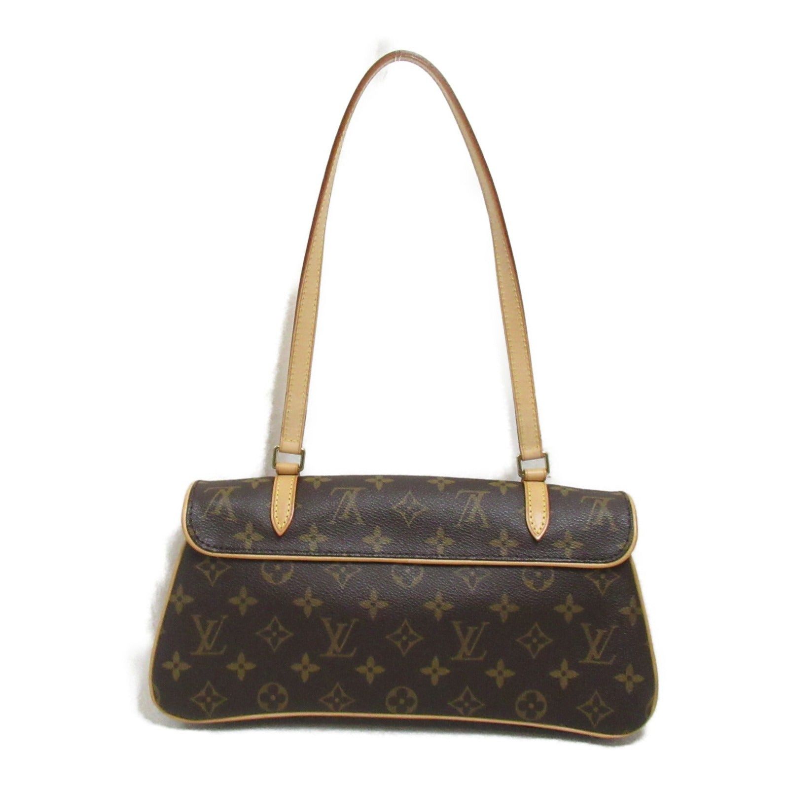 Louis Vuitton Louis Vuitton Murrell Shoulder Bag Coated Canvas Monogram Brown Size ONE SIZE - 2 Thumbnail