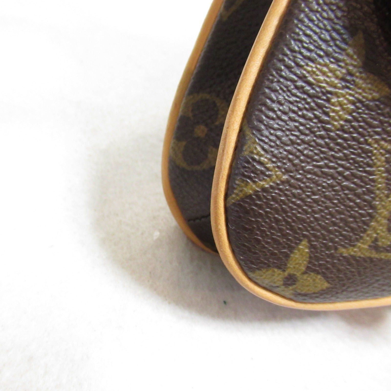 Louis Vuitton Louis Vuitton Murrell Shoulder Bag Coated Canvas Monogram Brown Size ONE SIZE - 10 Thumbnail