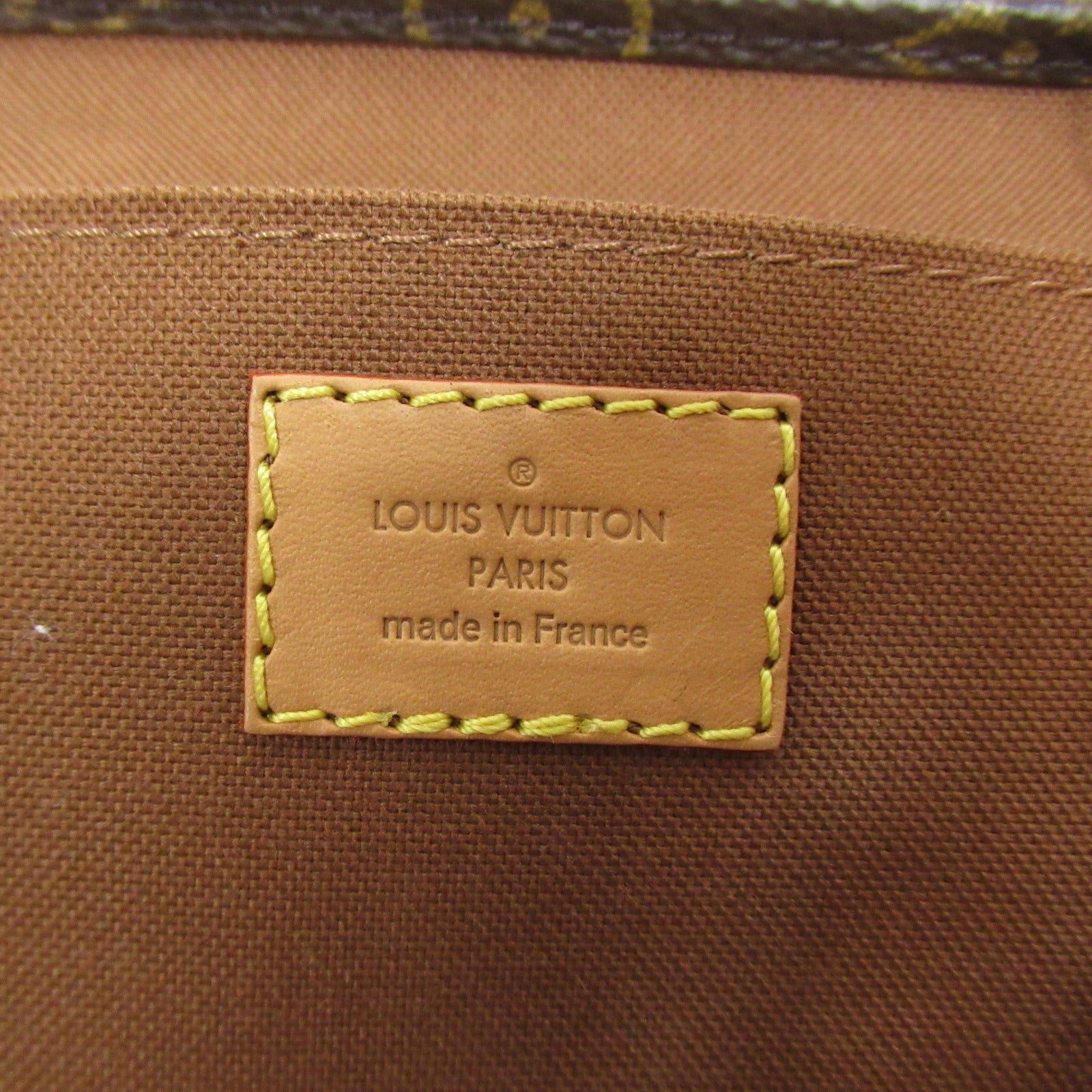 Louis Vuitton Louis Vuitton Petite Sacpra Shoulder Bag Coated Canvas Monogram Brown Size ONE SIZE - 6 Thumbnail
