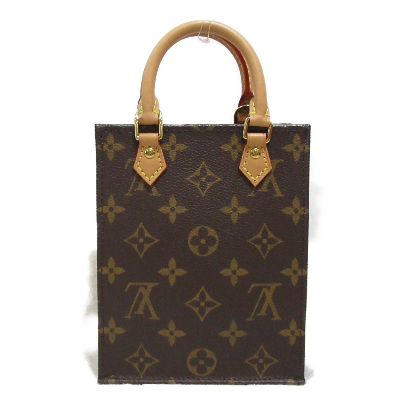 Louis Vuitton Louis Vuitton Petite Sacpra Shoulder Bag Coated Canvas Monogram Brown Size ONE SIZE - 2 Thumbnail