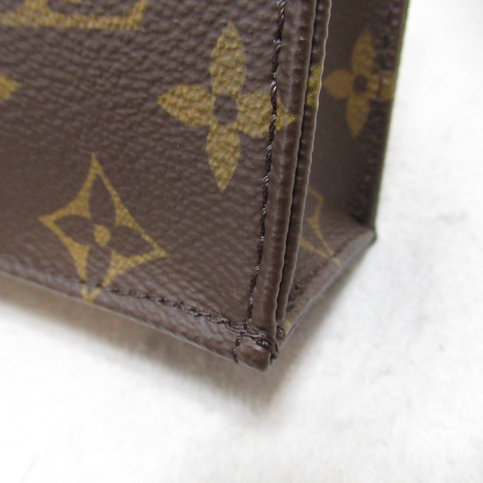 Louis Vuitton Louis Vuitton Petite Sacpra Shoulder Bag Coated Canvas Monogram Brown Size ONE SIZE - 10 Thumbnail