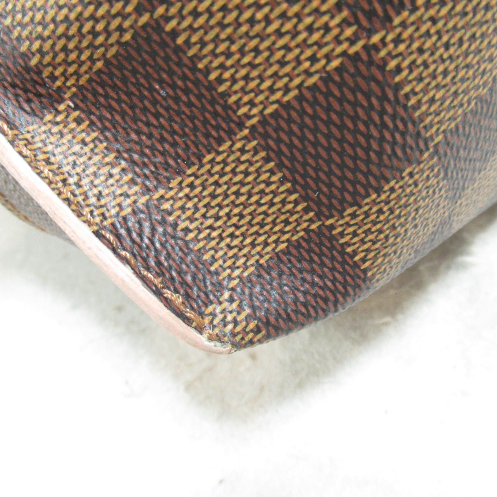 Louis Vuitton Louis Vuitton Kaisa Tote Pm Bag Handbag Coated Canvas Damier Brown Pink Rose Ballerine Size ONE SIZE - 10 Thumbnail
