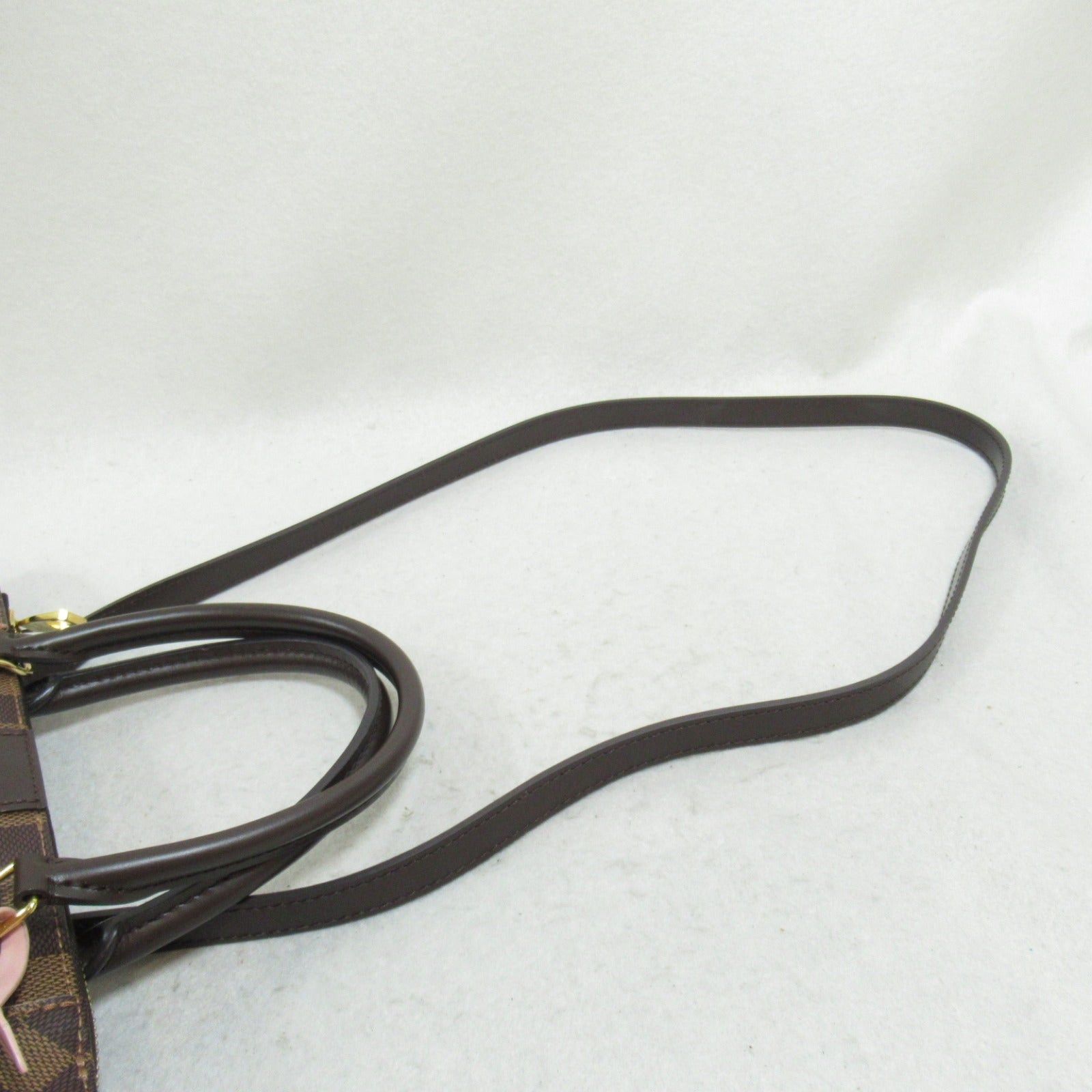 Louis Vuitton Louis Vuitton Kaisa Tote Pm Bag Handbag Coated Canvas Damier Brown Pink Rose Ballerine Size ONE SIZE - 9 Thumbnail