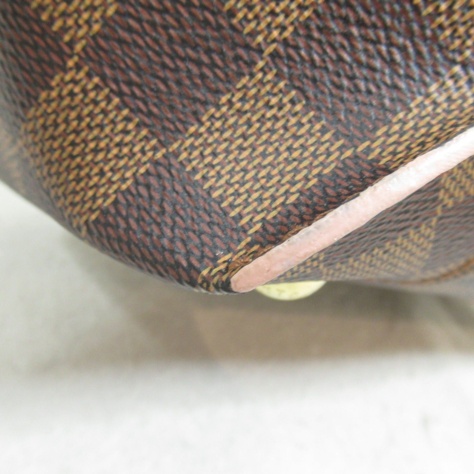 Louis Vuitton Louis Vuitton Kaisa Tote Pm Bag Handbag Coated Canvas Damier Brown Pink Rose Ballerine Size ONE SIZE - 13 Thumbnail