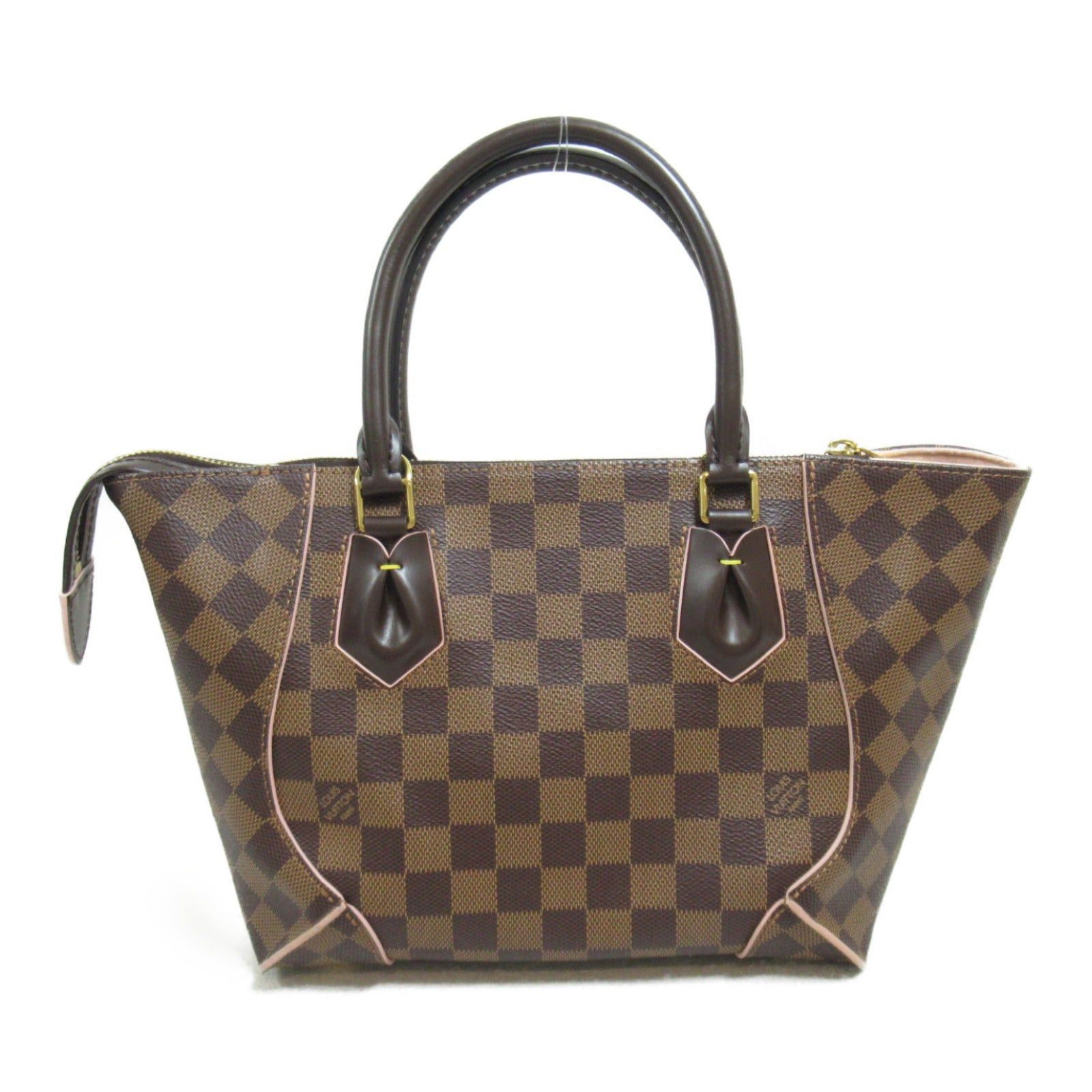 Louis Vuitton Louis Vuitton Kaisa Tote Pm Bag Handbag Coated Canvas Damier Brown Pink Rose Ballerine Size ONE SIZE - 2 Thumbnail