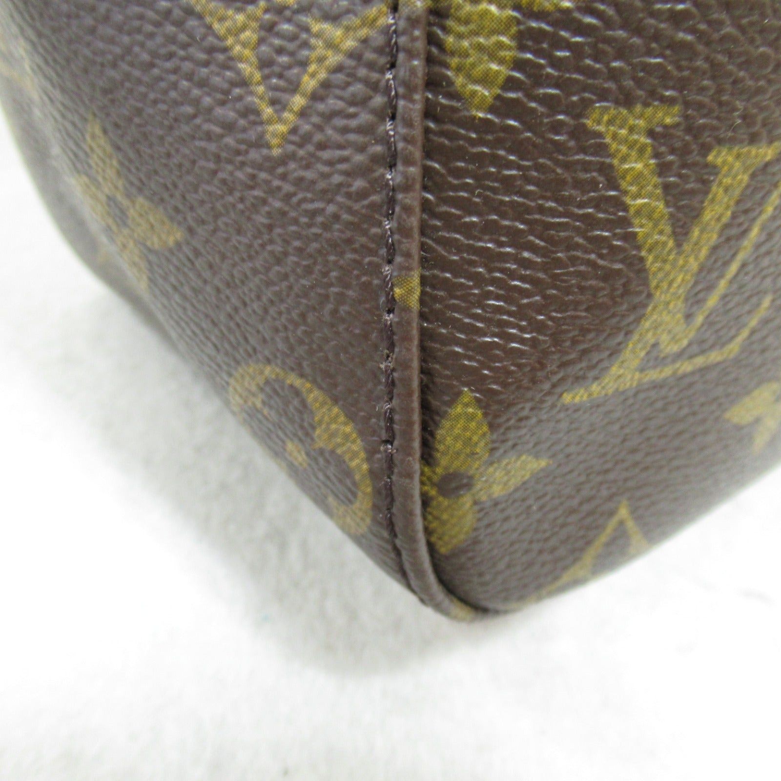 Louis Vuitton Louis Vuitton Looping Shoulder Bag Coated Canvas Monogram Brown Size ONE SIZE - 11 Thumbnail