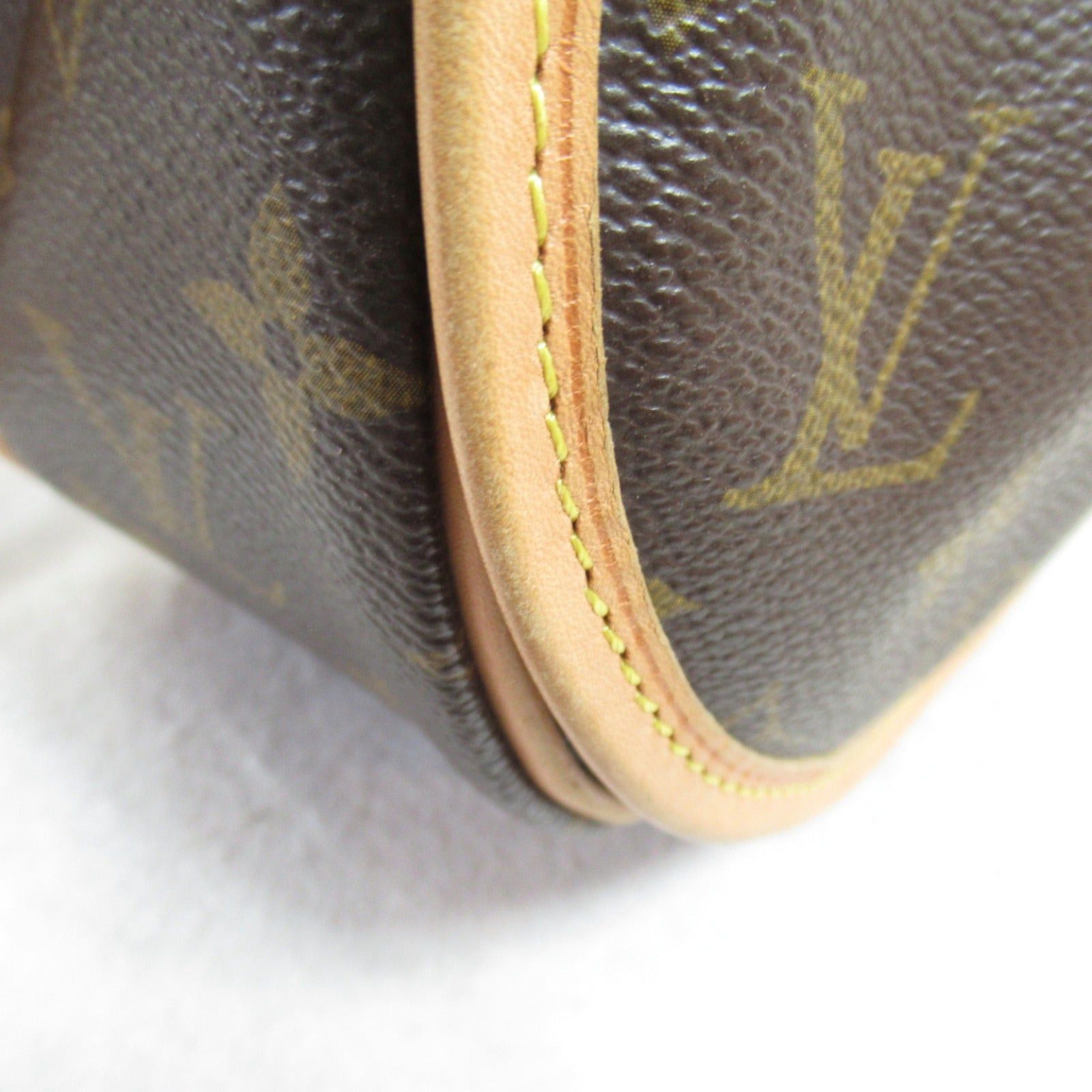 Louis Vuitton Louis Vuitton Menilmontant Pm Shoulder Bag Coated Canvas Monogram Brown Size ONE SIZE - 10 Thumbnail