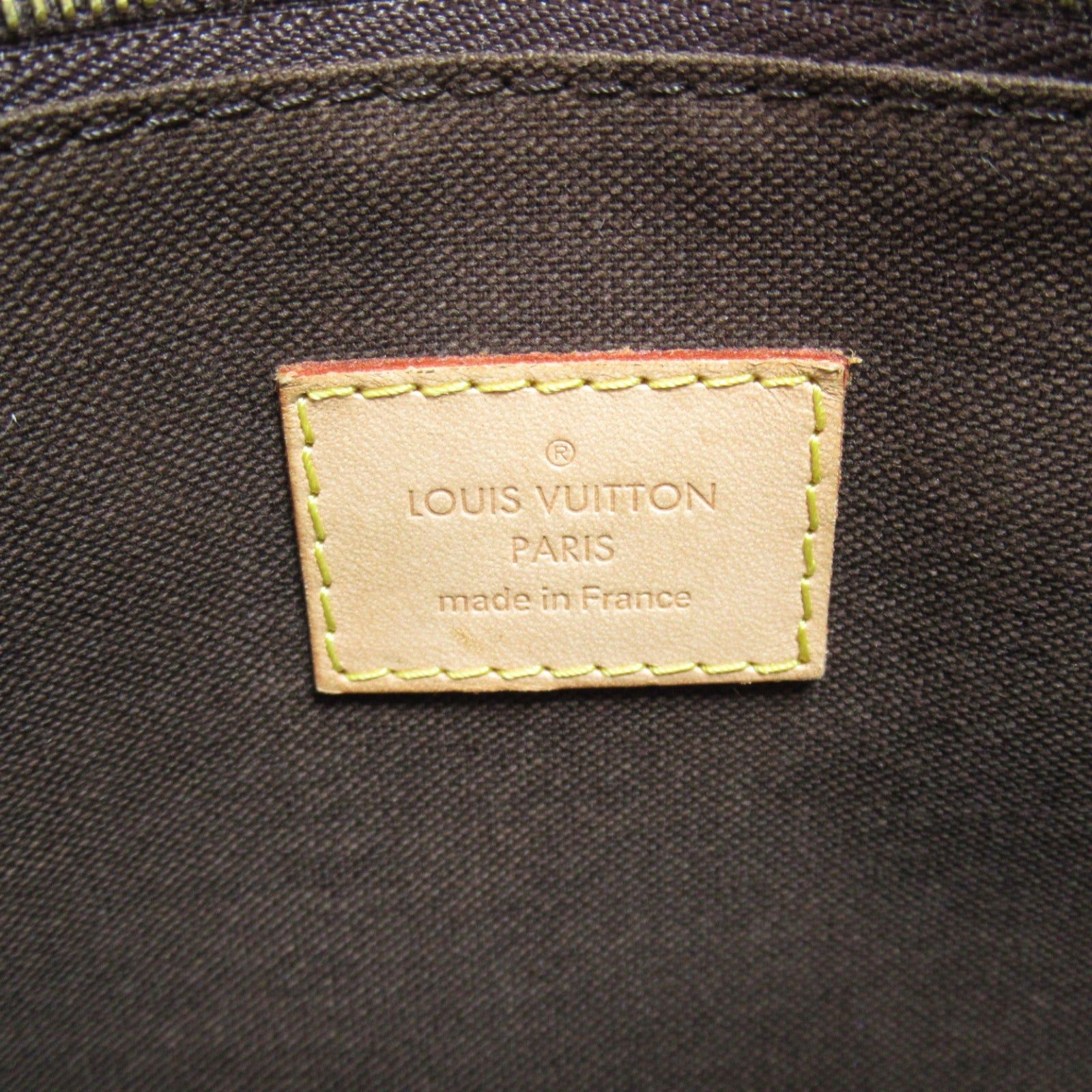 Louis Vuitton Louis Vuitton Menilmontant Pm Shoulder Bag Coated Canvas Monogram Brown Size ONE SIZE - 6 Thumbnail