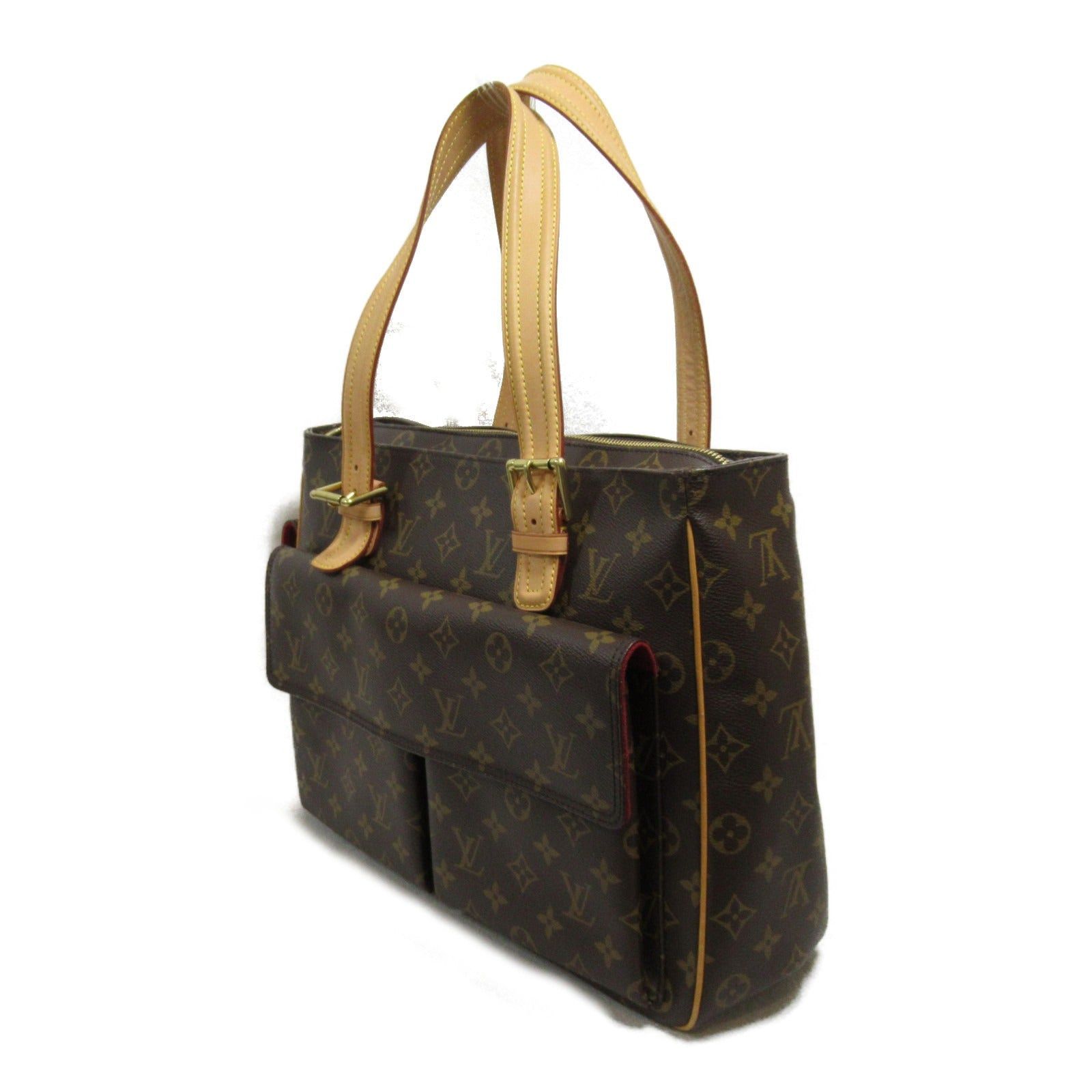 Louis Vuitton Louis Vuitton Multiply Shite Shoulder Bag Coated Canvas Monogram Brown Size ONE SIZE - 3 Thumbnail