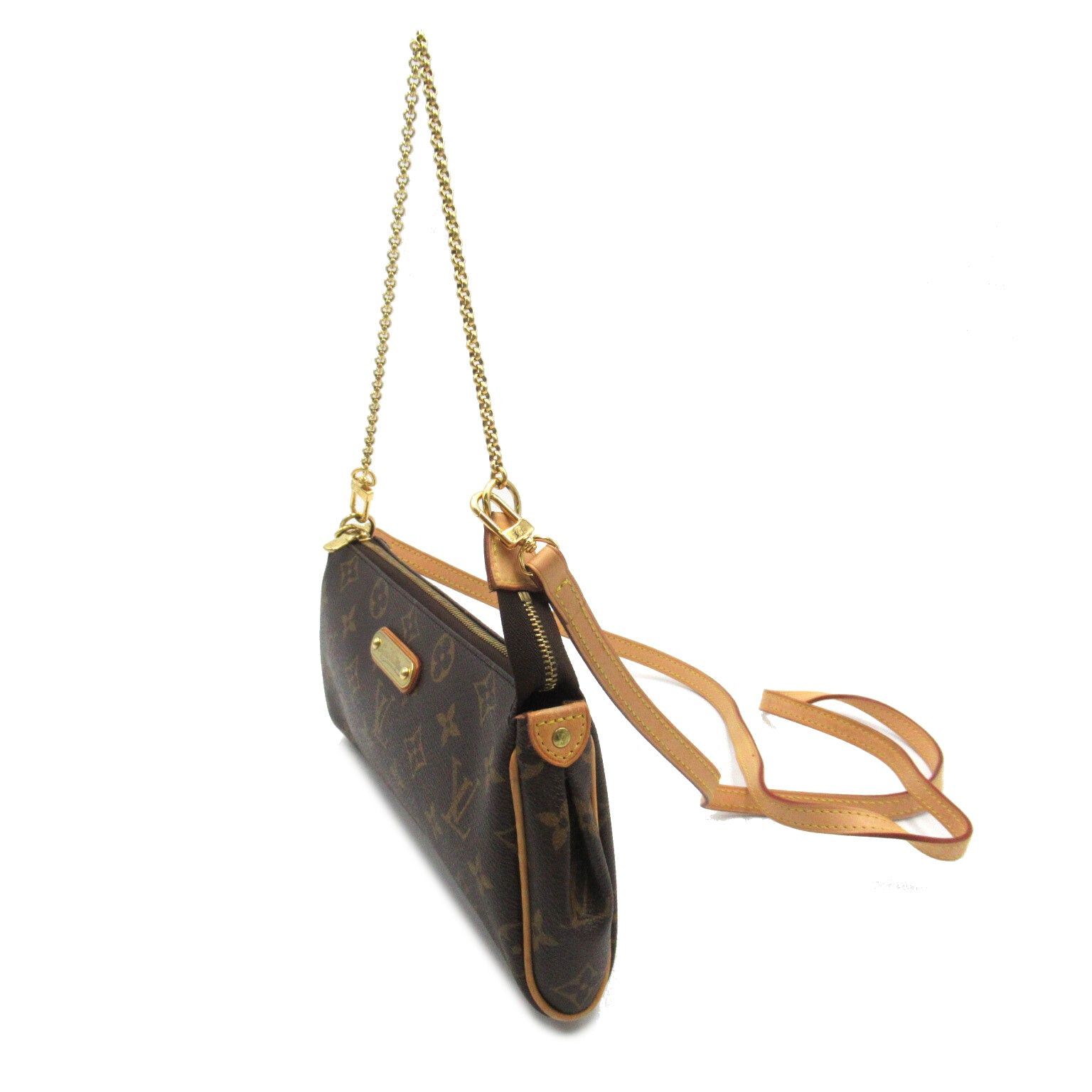 Louis Vuitton Louis Vuitton Eva Shoulder Bag Coated Canvas Monogram Brown Size ONE SIZE - 3 Thumbnail