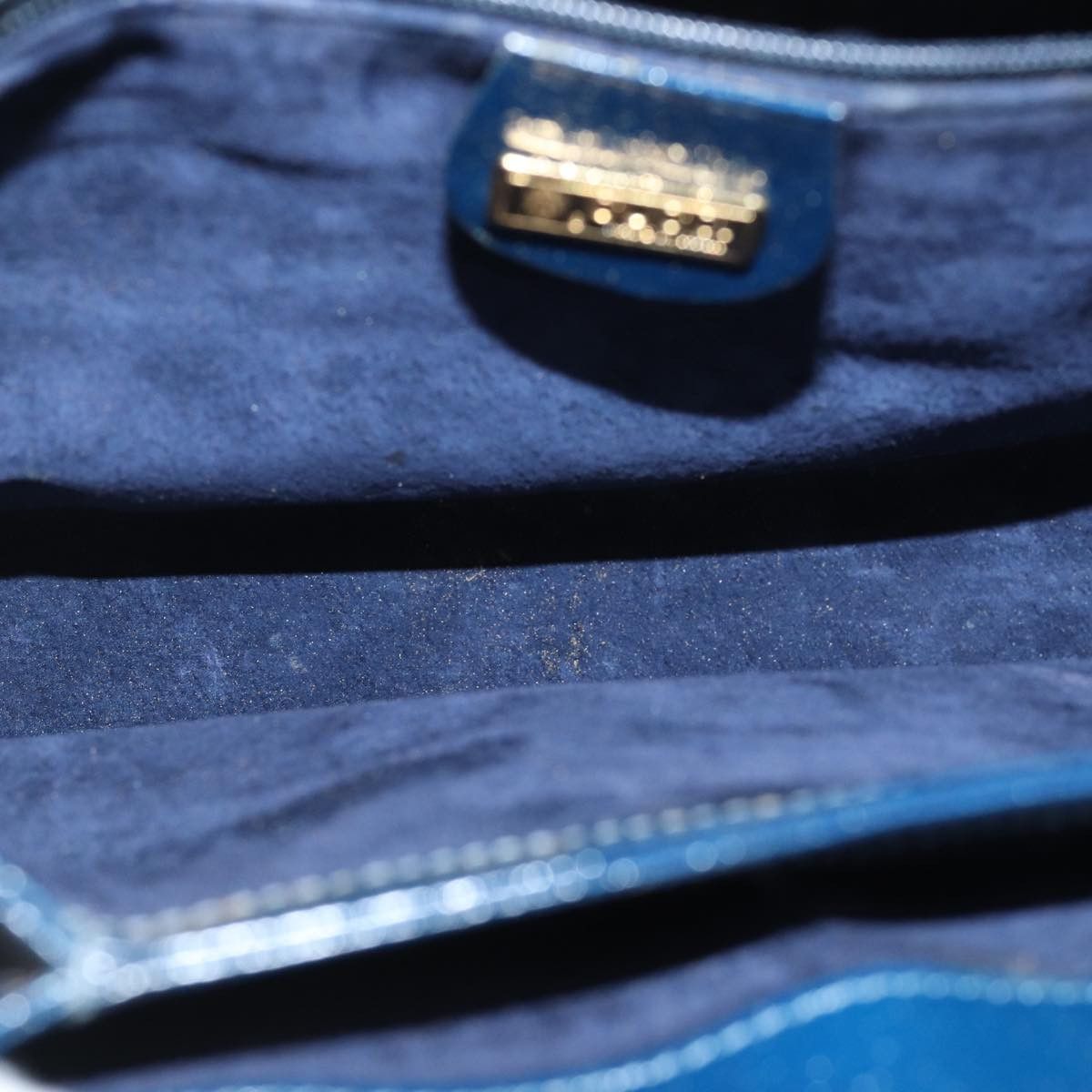Gucci Bamboo Navy Leather Shoulder Bag (Pre-Owned) Size ONE SIZE - 5 Thumbnail
