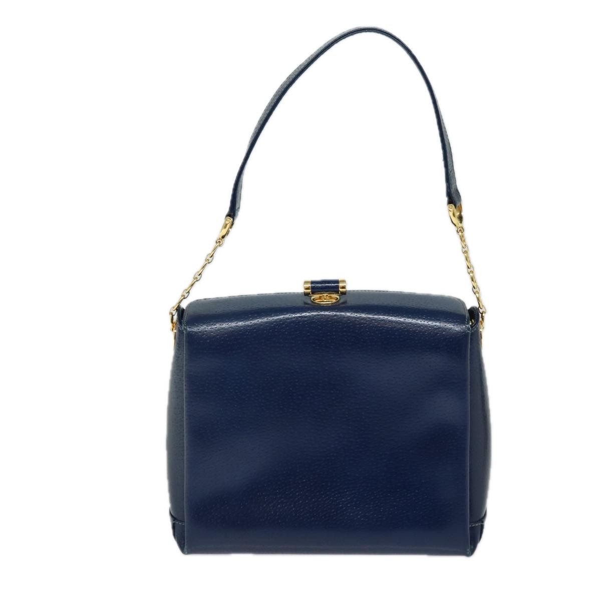 Gucci Bamboo Navy Leather Shoulder Bag (Pre-Owned) Size ONE SIZE - 2 Thumbnail