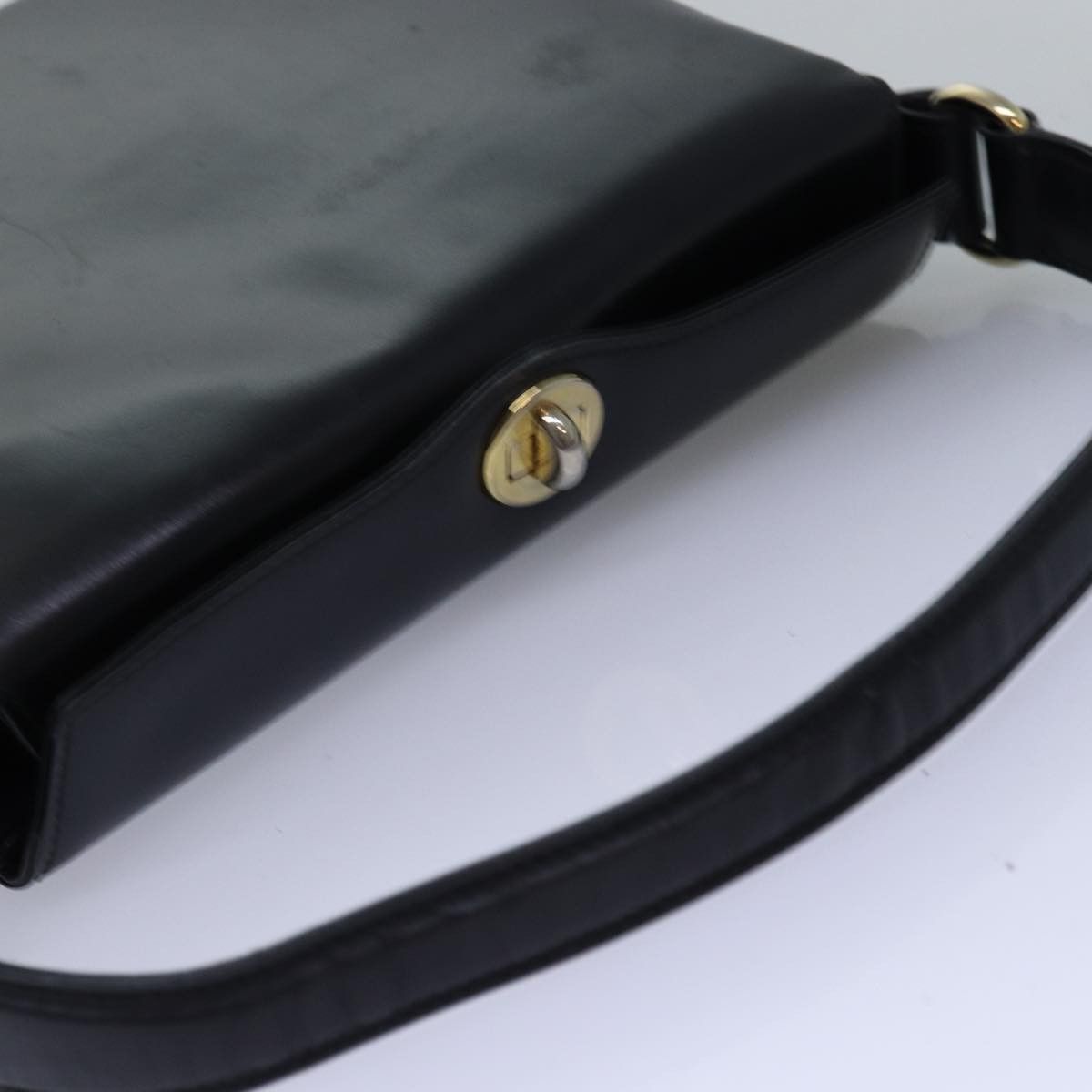 Gucci Black Leather Shoulder Bag (Pre-Owned) Size ONE SIZE - 4 Thumbnail