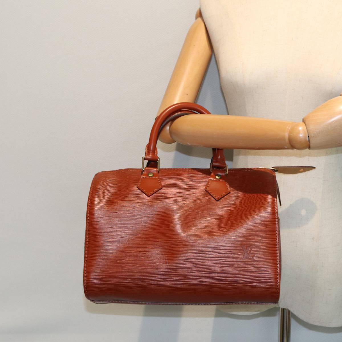 Louis Vuitton Speedy 25 Brown Leather Handbag (Pre-Owned) Size ONE SIZE - 7 Thumbnail