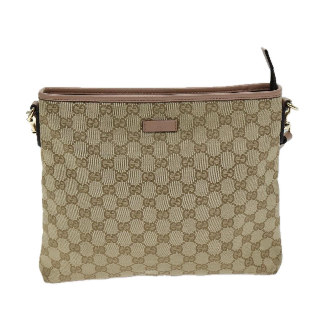 Gucci Gg Supreme Beige Canvas Shoulder Bag (Pre-Owned) Size ONE SIZE - 10 Thumbnail