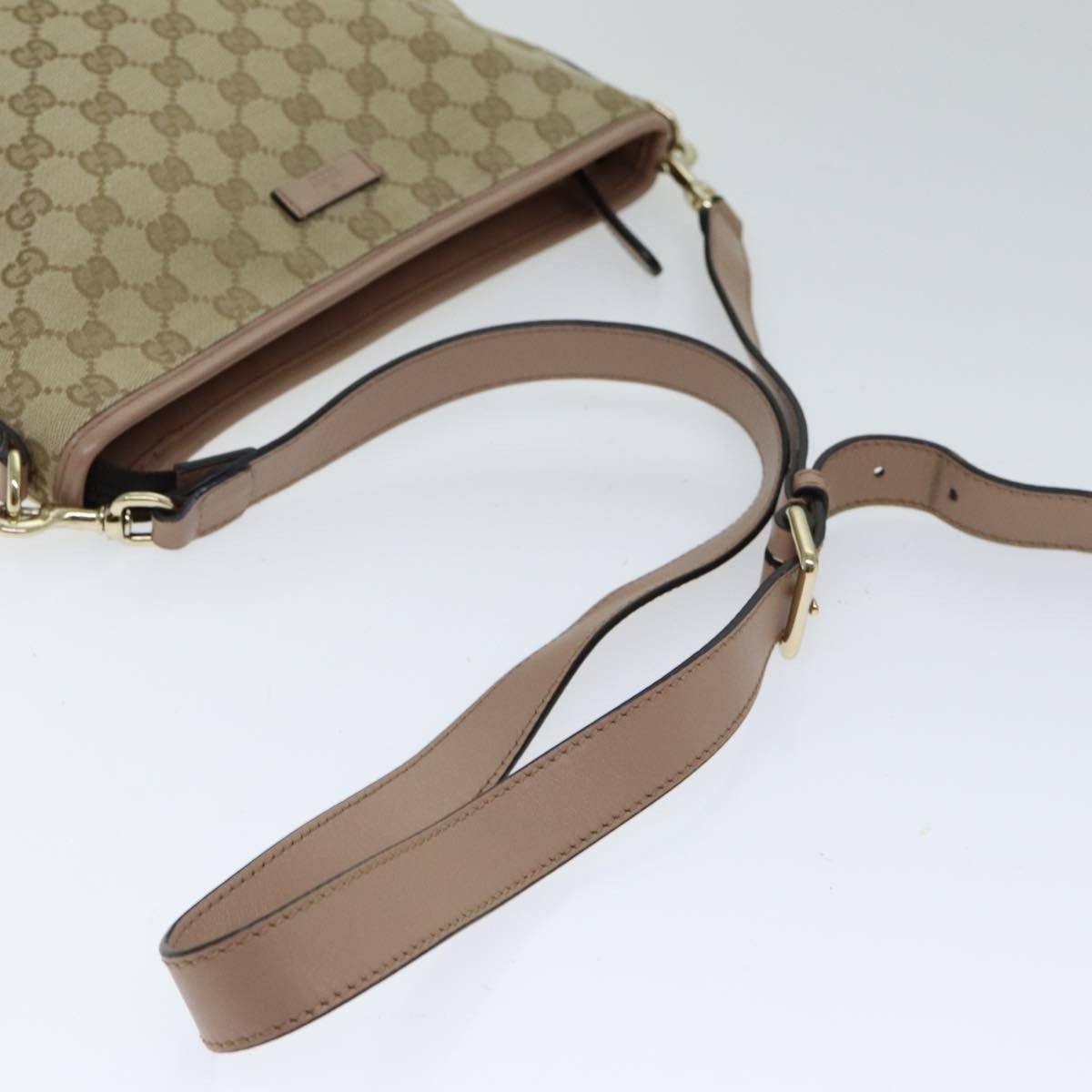 Gucci Gg Supreme Beige Canvas Shoulder Bag (Pre-Owned) Size ONE SIZE - 9 Thumbnail