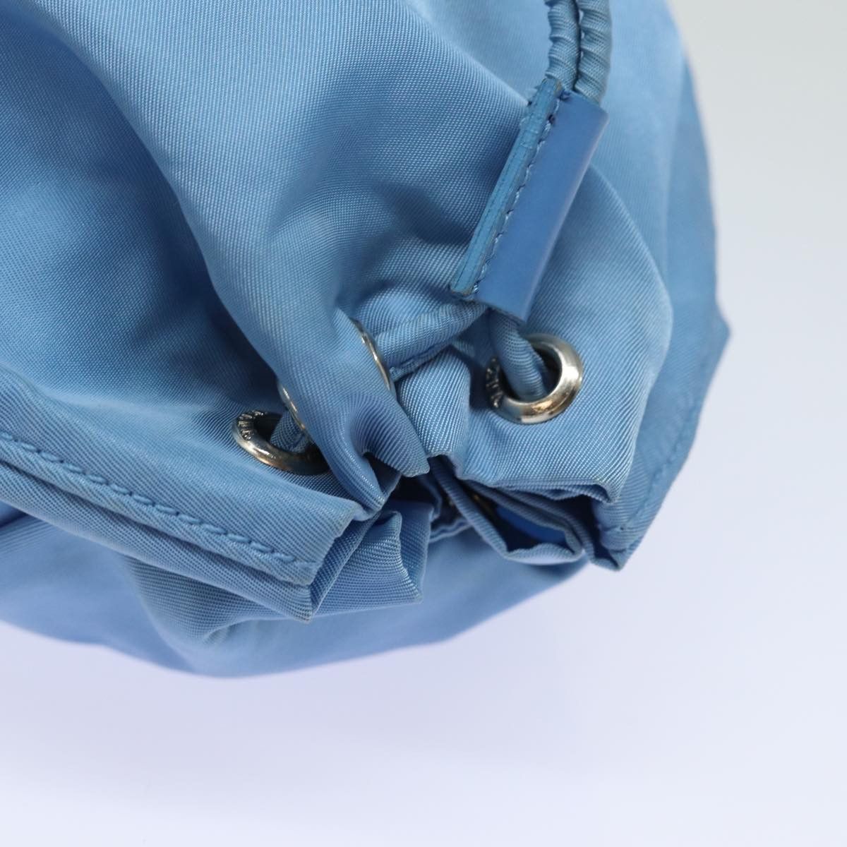 Prada Tessuto Blue Synthetic Clutch Bag (Pre-Owned) Size ONE SIZE - 4 Thumbnail