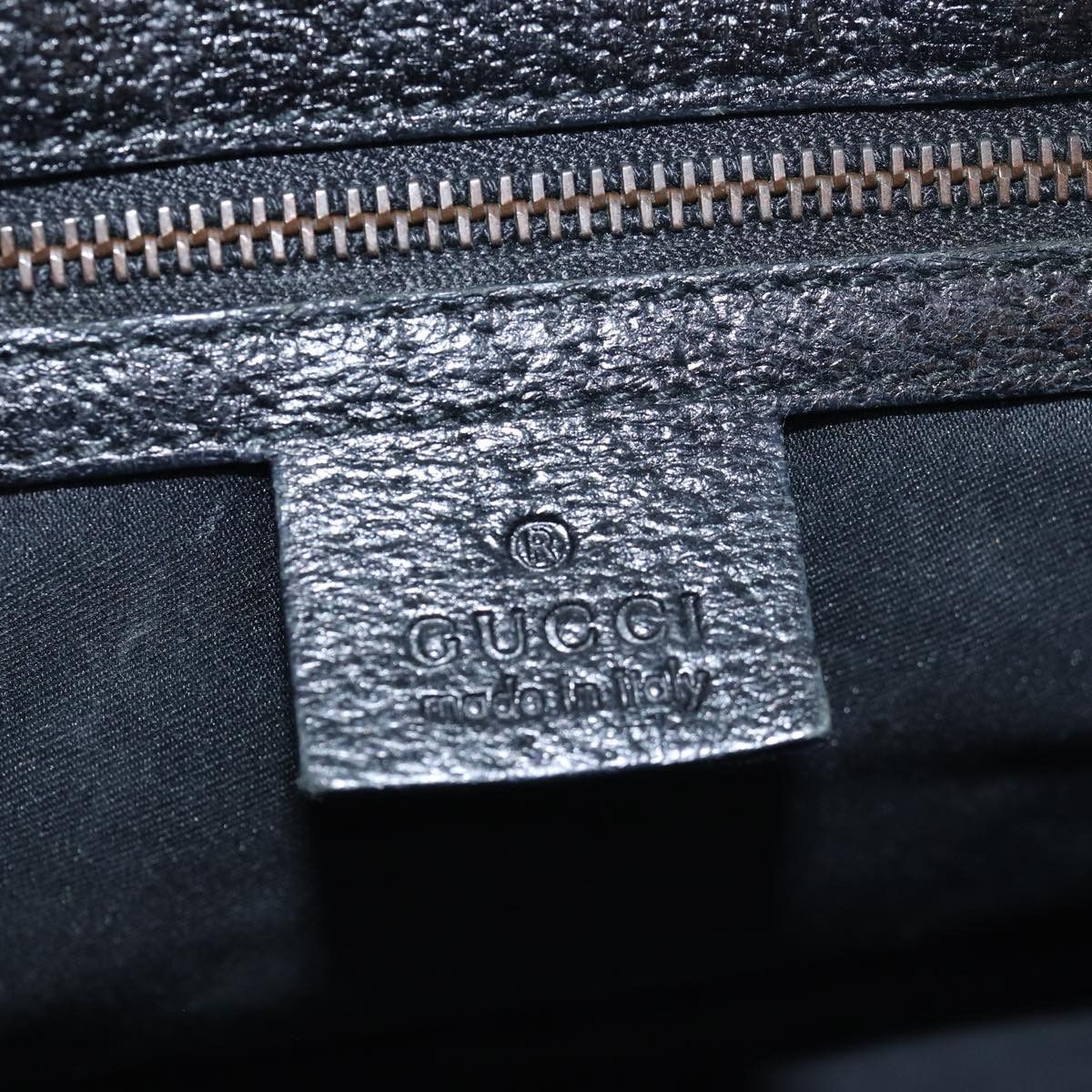 Gucci Gg Canvas Black Canvas Handbag (Pre-Owned) Size ONE SIZE - 8 Thumbnail