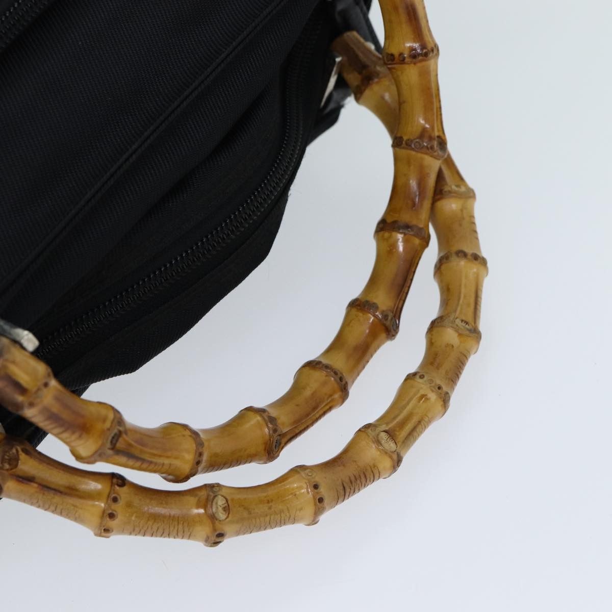Gucci Bamboo Brown Synthetic Handbag (Pre-Owned) Size ONE SIZE - 12 Thumbnail