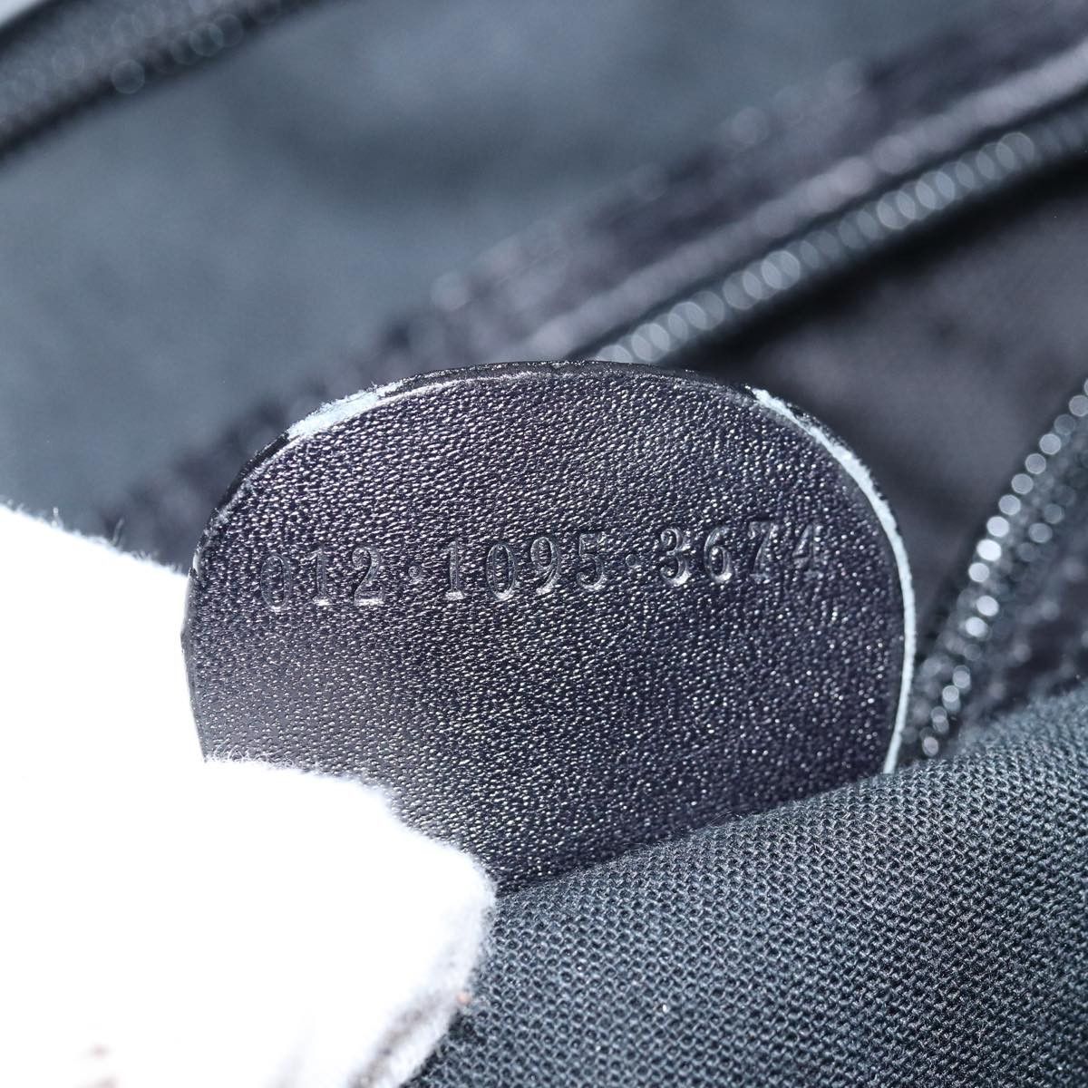 Gucci Gg Canvas Black Canvas Travel Bag (Pre-Owned) Size ONE SIZE - 6 Thumbnail